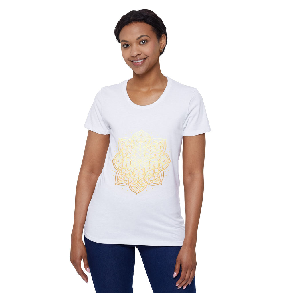 Bozz Queen Mandala Graphic Tee - Women's Organic Cotton T-Shirt