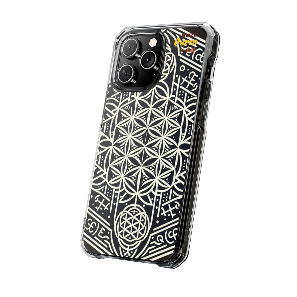 Magnetic Clear Impact Phone Cases with Geometric Design, Protective Cell Phone Covers, Unique Gift for Tech Lovers, Modern [...]
