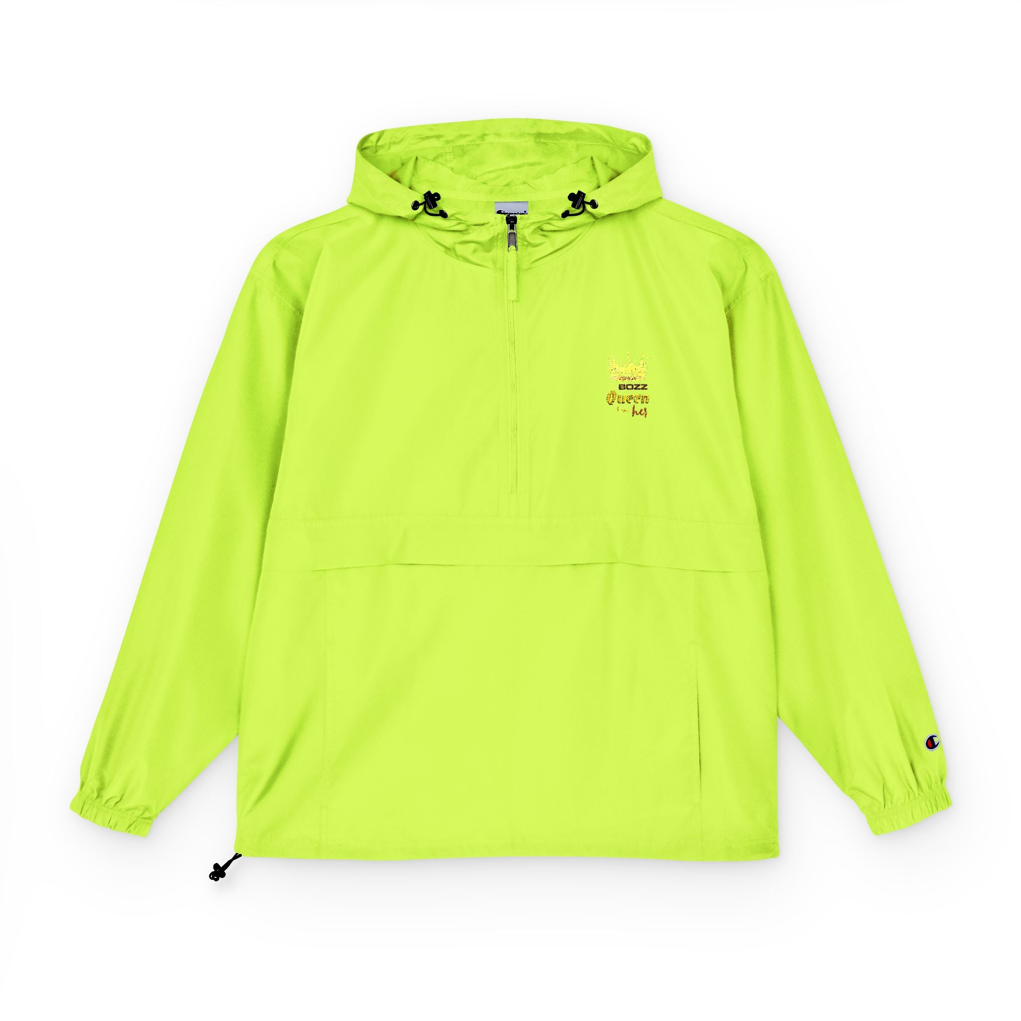 Champion Unisex Packable Anorak Jacket - Lightweight Windbreaker