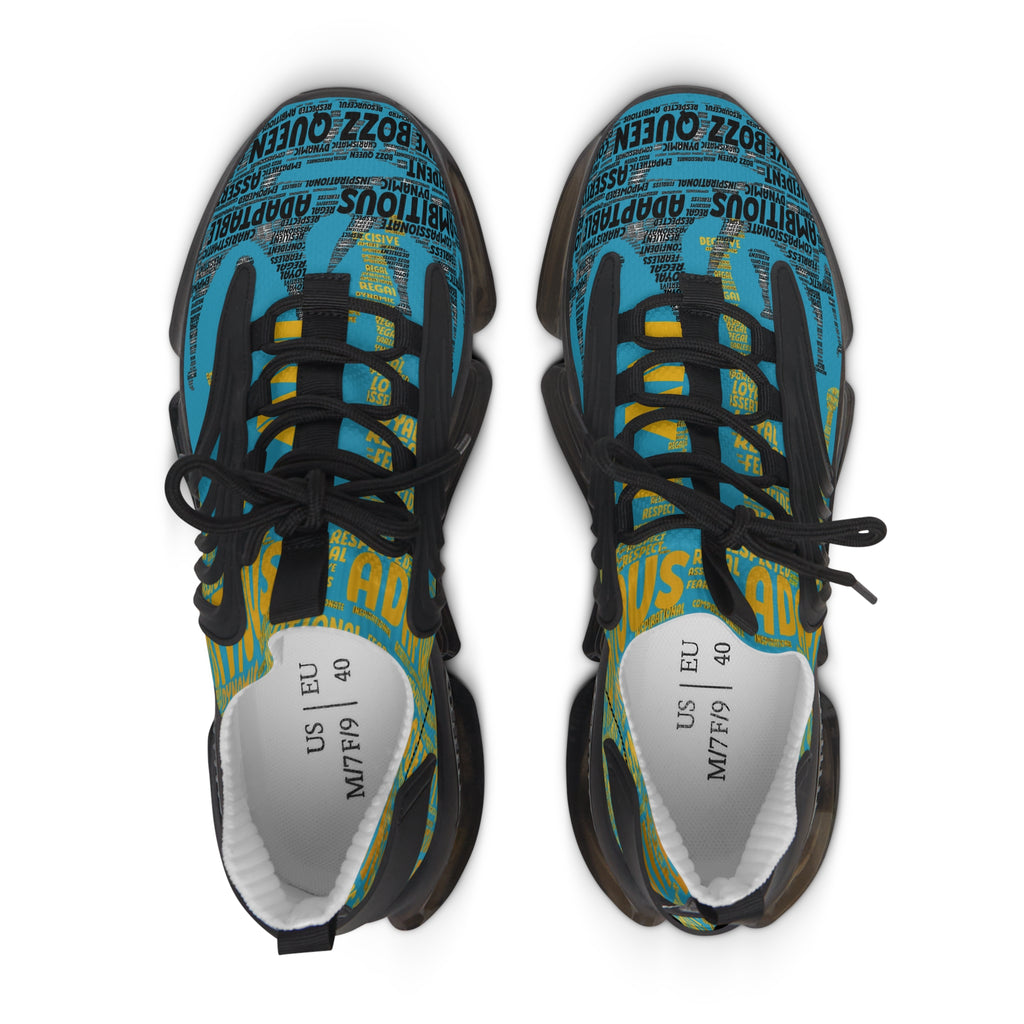 I AM Series Women's Mesh Sneakers - Turquoise Lightweight Athletic Shoes