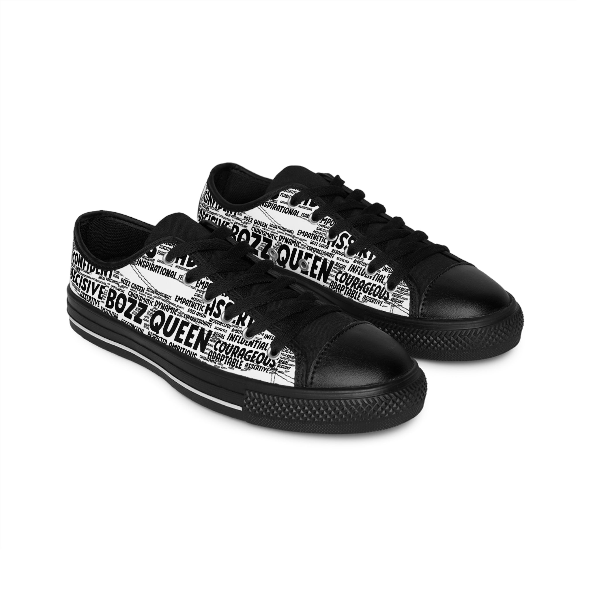 BOZZ QUEEN Women's Sneakers - Unique Canvas Sneakers for Confident Women