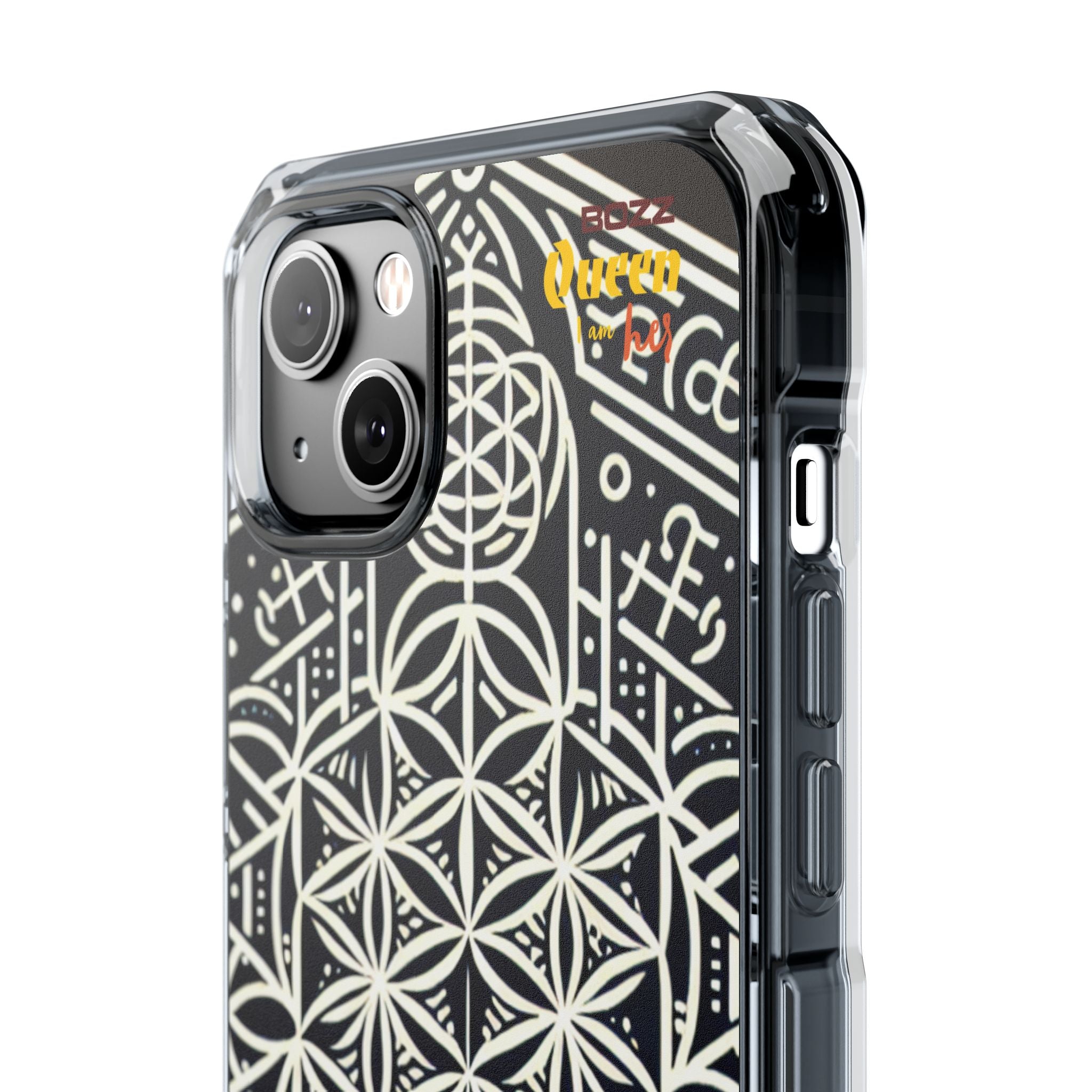 Magnetic Clear Impact Phone Cases with Geometric Design, Protective Cell Phone Covers, Unique Gift for Tech Lovers, Modern [...]