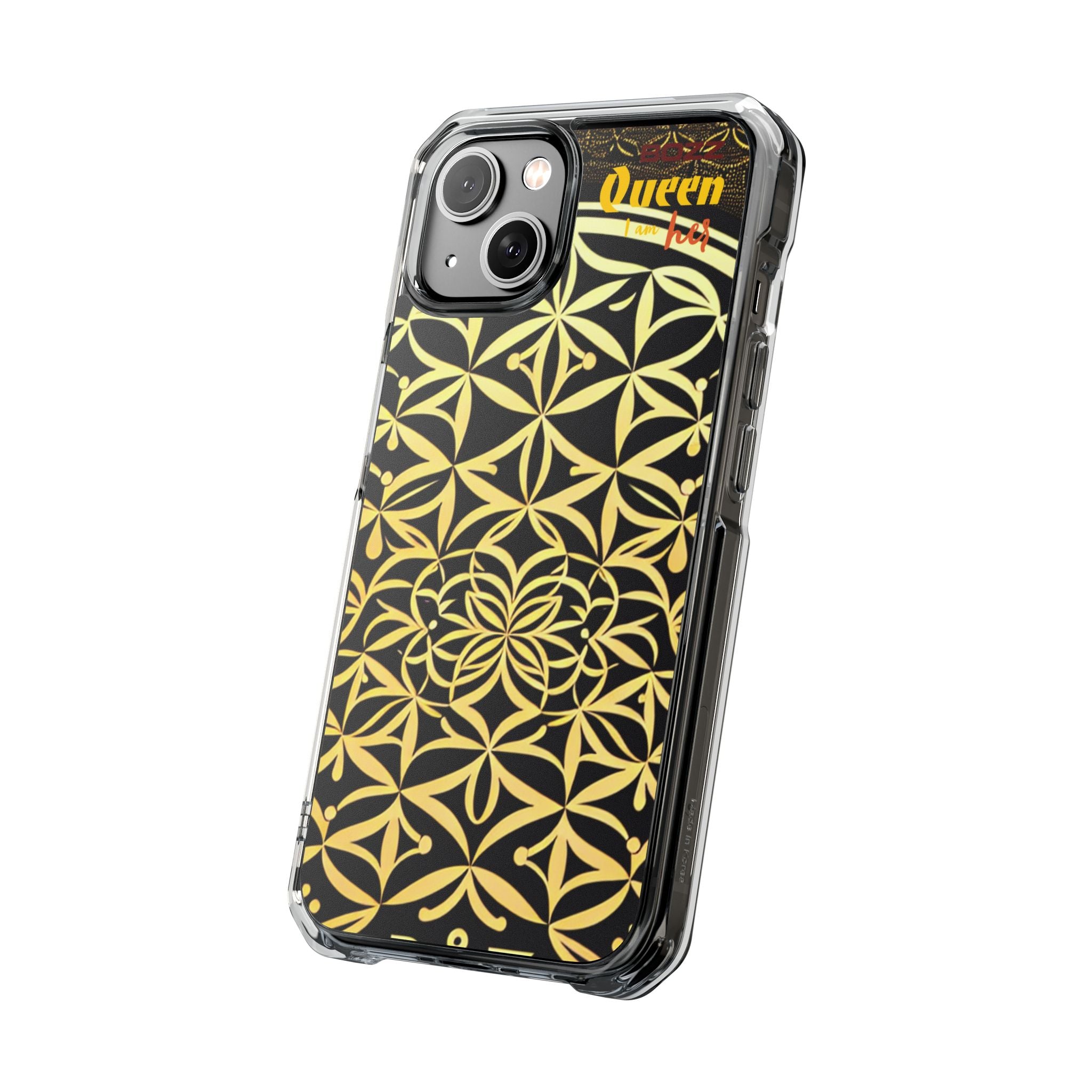 Elegant Floral iPhone Case, Stylish Mobile Cover, Gift for Her, Clear Impact Case, Personalized Phone Accessory, Trendy Tech Style