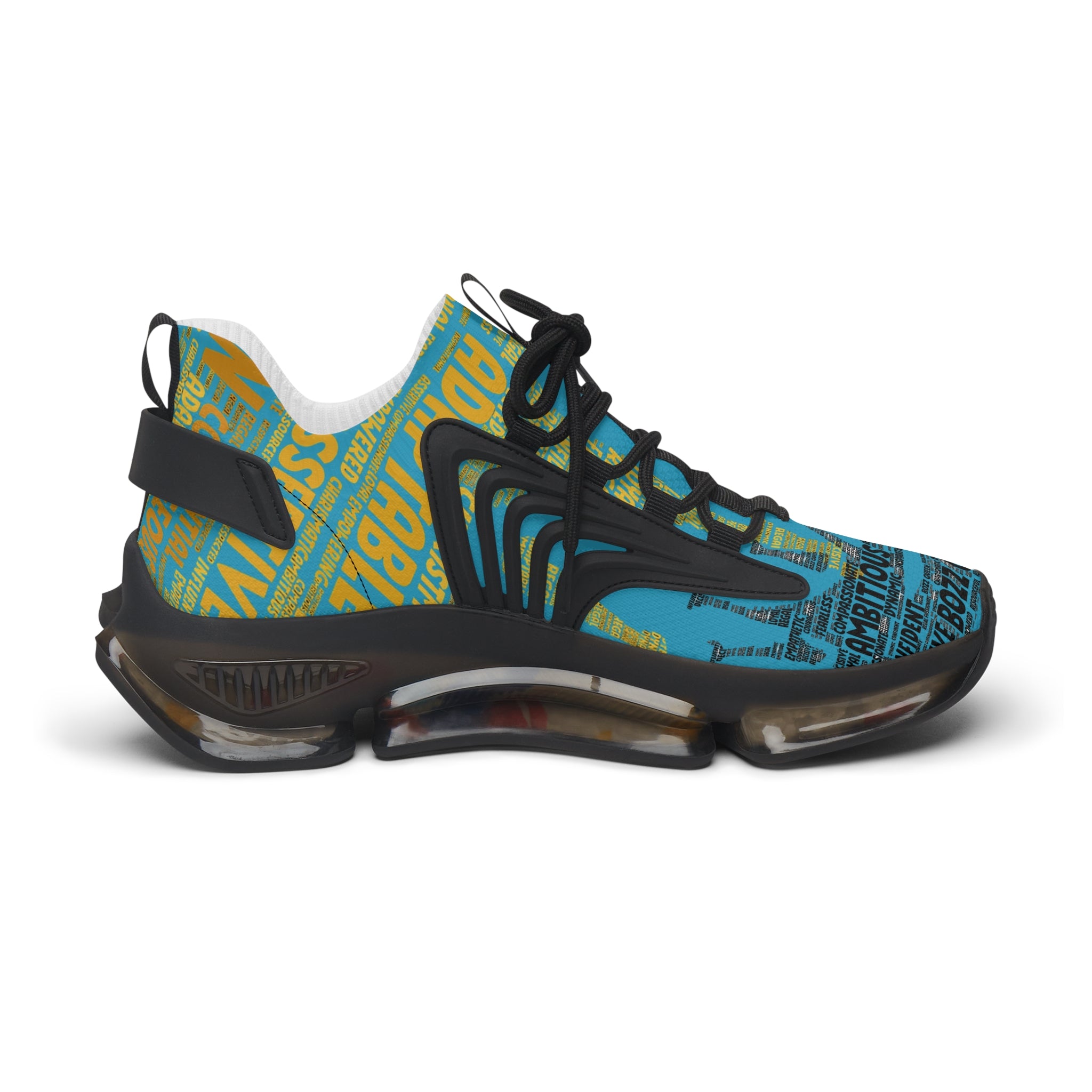 I AM Series Women's Mesh Sneakers - Turquoise Lightweight Athletic Shoes