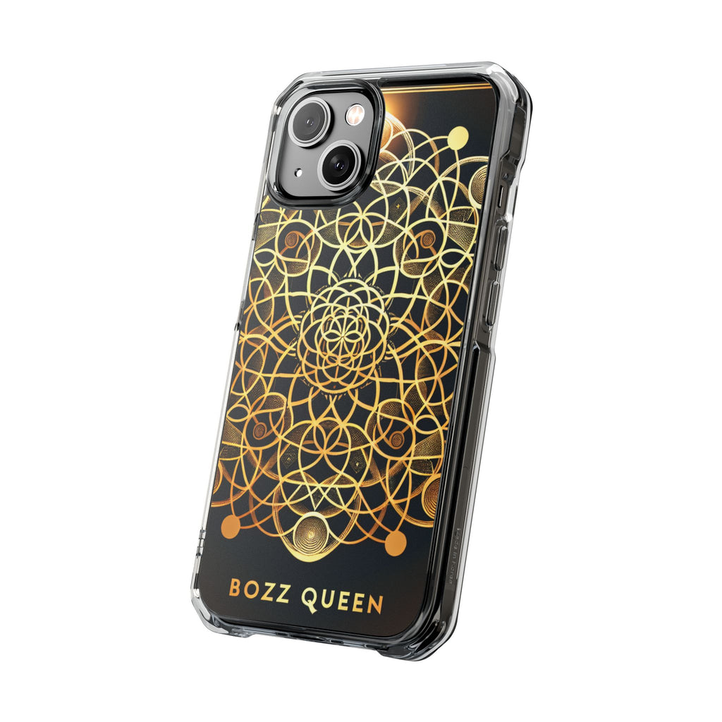 Bozz Queen Magnetic Clear Impact Case - Stylish, Protective Phone Case for Empowering Vibes, Gift for Her, Trendy Tech Accessories, [...]