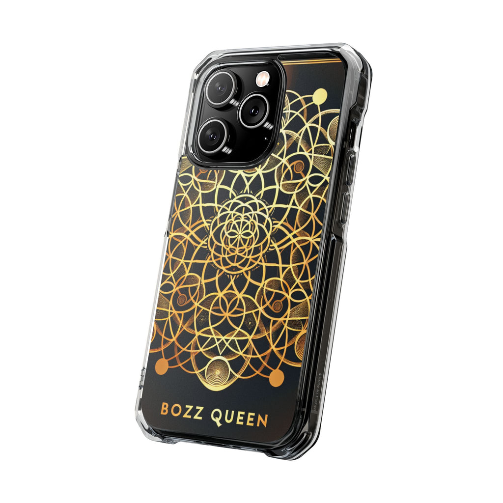 Bozz Queen Magnetic Clear Impact Case - Stylish, Protective Phone Case for Empowering Vibes, Gift for Her, Trendy Tech Accessories, [...]