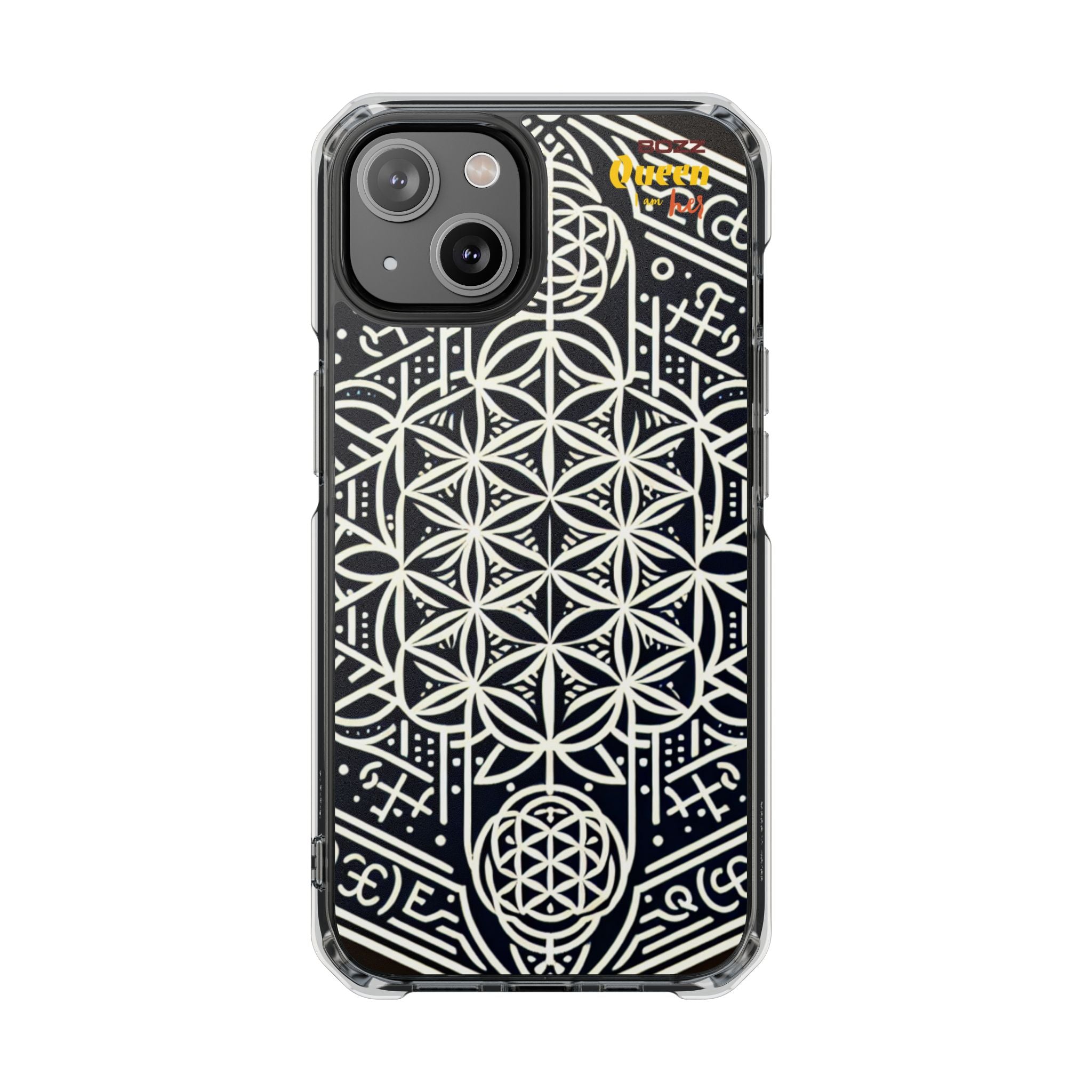 Magnetic Clear Impact Phone Cases with Geometric Design, Protective Cell Phone Covers, Unique Gift for Tech Lovers, Modern [...]