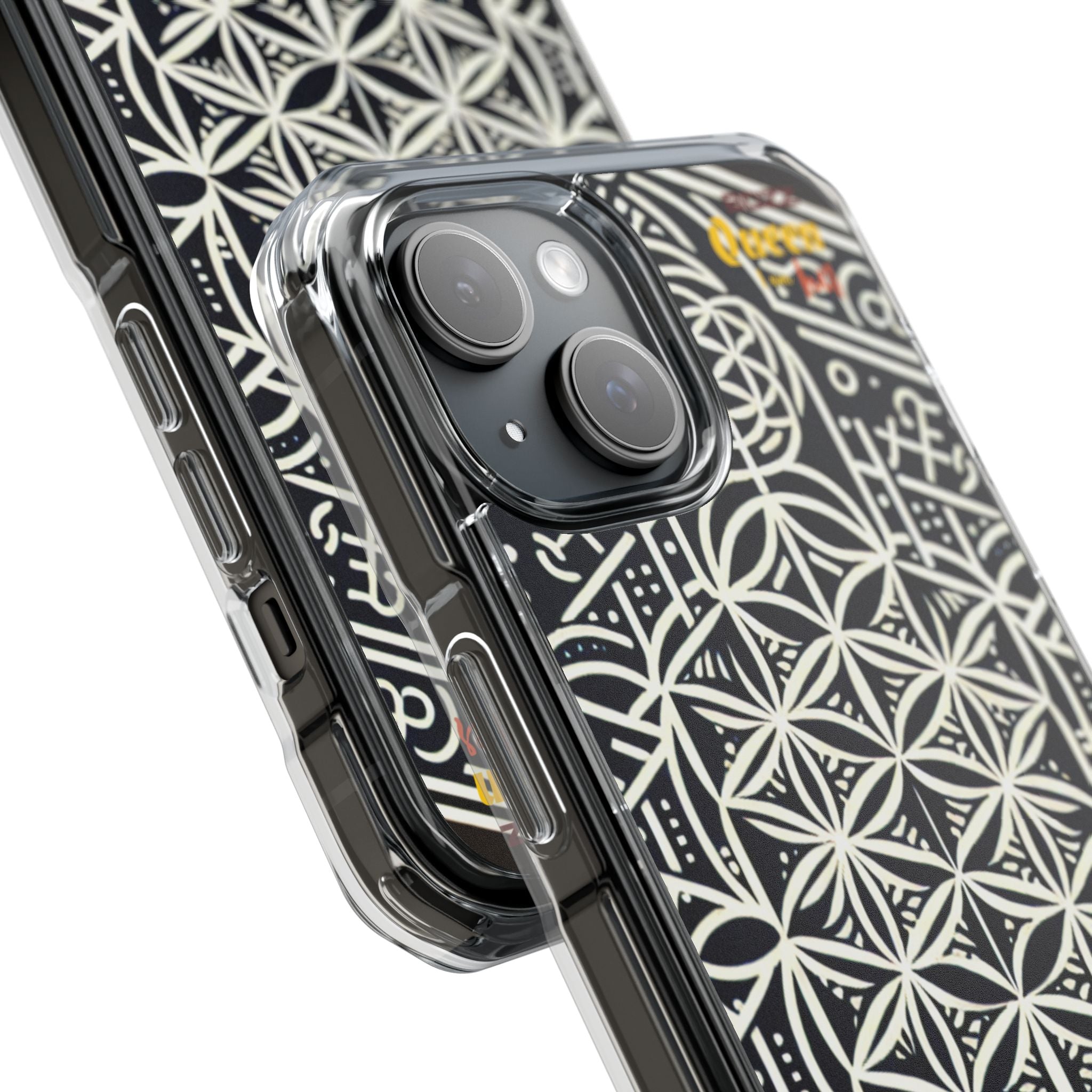 Magnetic Clear Impact Phone Cases with Geometric Design, Protective Cell Phone Covers, Unique Gift for Tech Lovers, Modern [...]