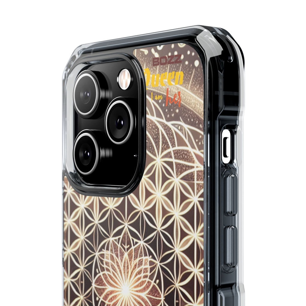 Magnetic Clear Impact Phone Cases, Protective Crystal Shells for Phone, Phone Accessories for Gift, Aura Design Case, Bohemian Style [...]