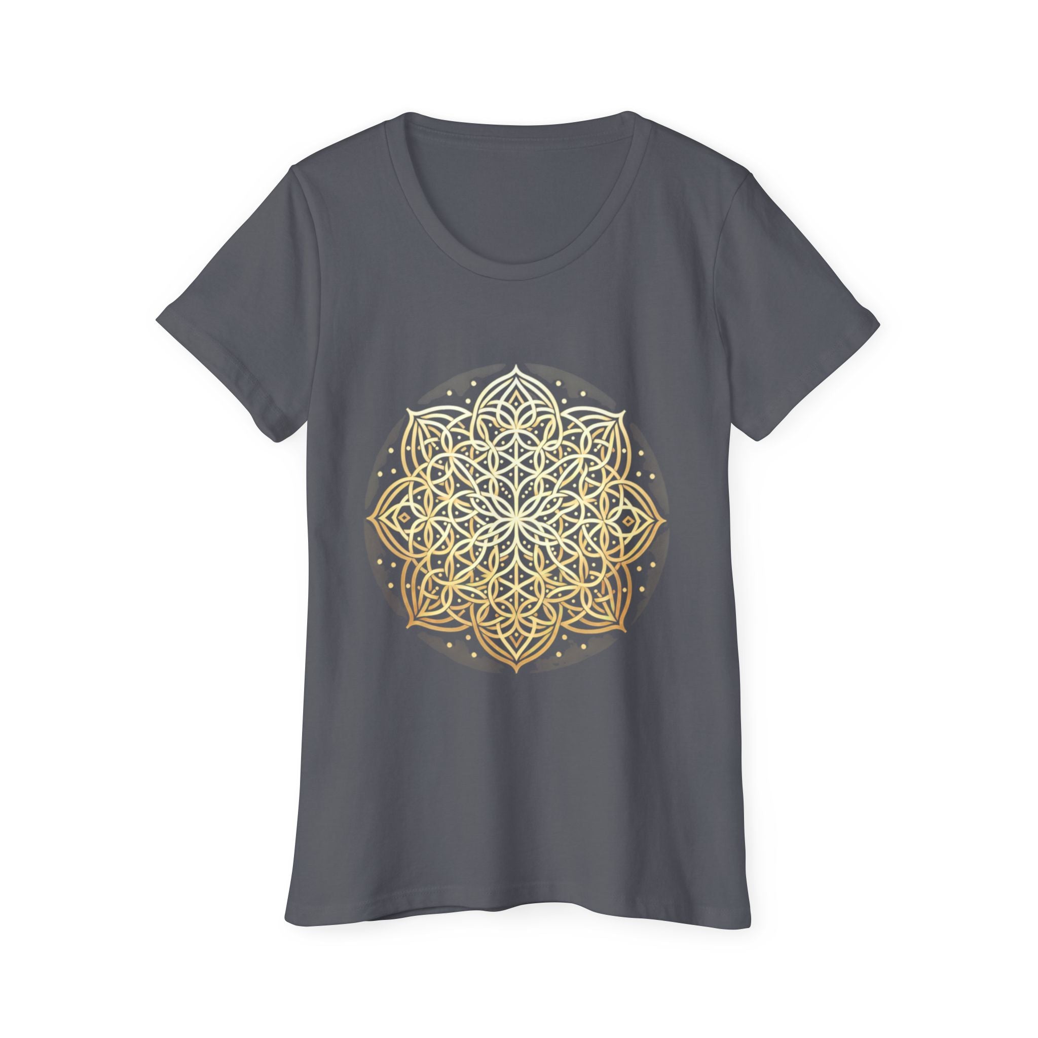 Bozz Queen Mandala Graphic Tee - Women's Organic Cotton T-Shirt
