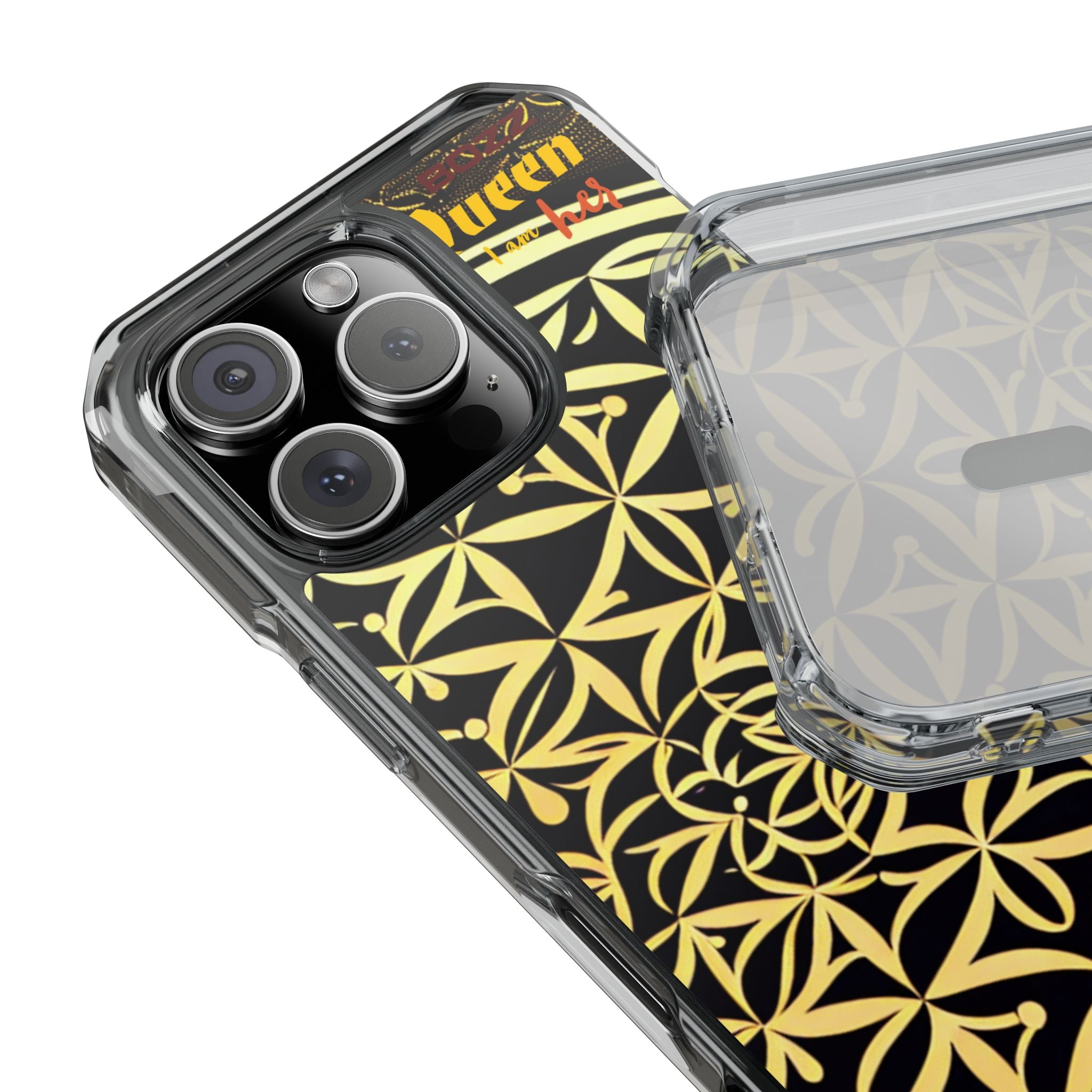 Elegant Floral iPhone Case, Stylish Mobile Cover, Gift for Her, Clear Impact Case, Personalized Phone Accessory, Trendy Tech Style