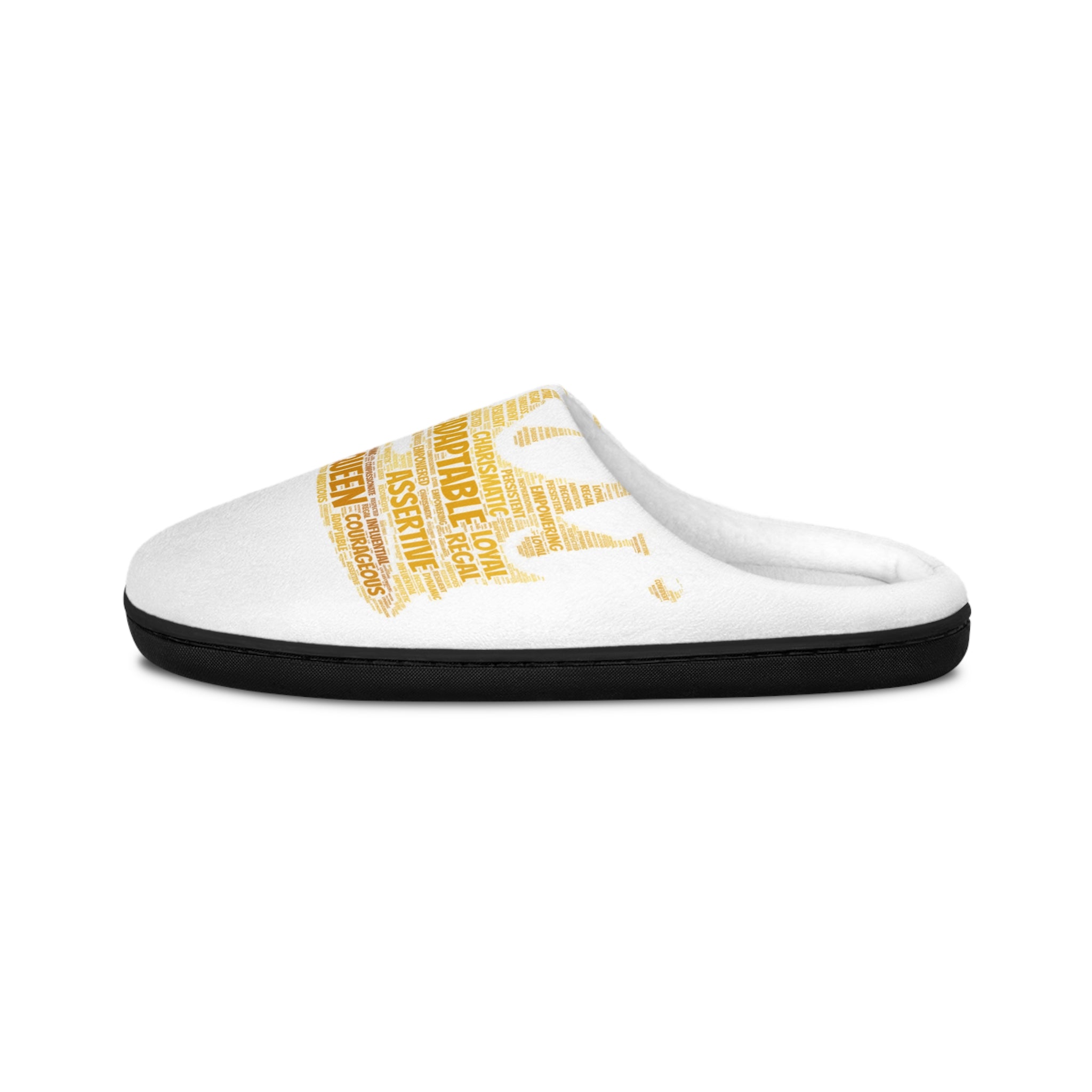 Bozz Queen Women's Indoor Slippers - Soft Flannel Comfort House Shoes with Anti-Skid Sole