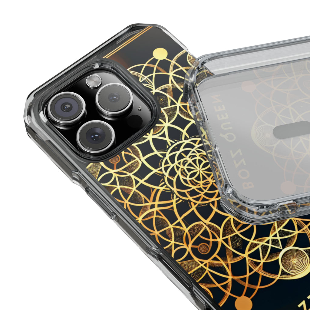 Bozz Queen Magnetic Clear Impact Case - Stylish, Protective Phone Case for Empowering Vibes, Gift for Her, Trendy Tech Accessories, [...]