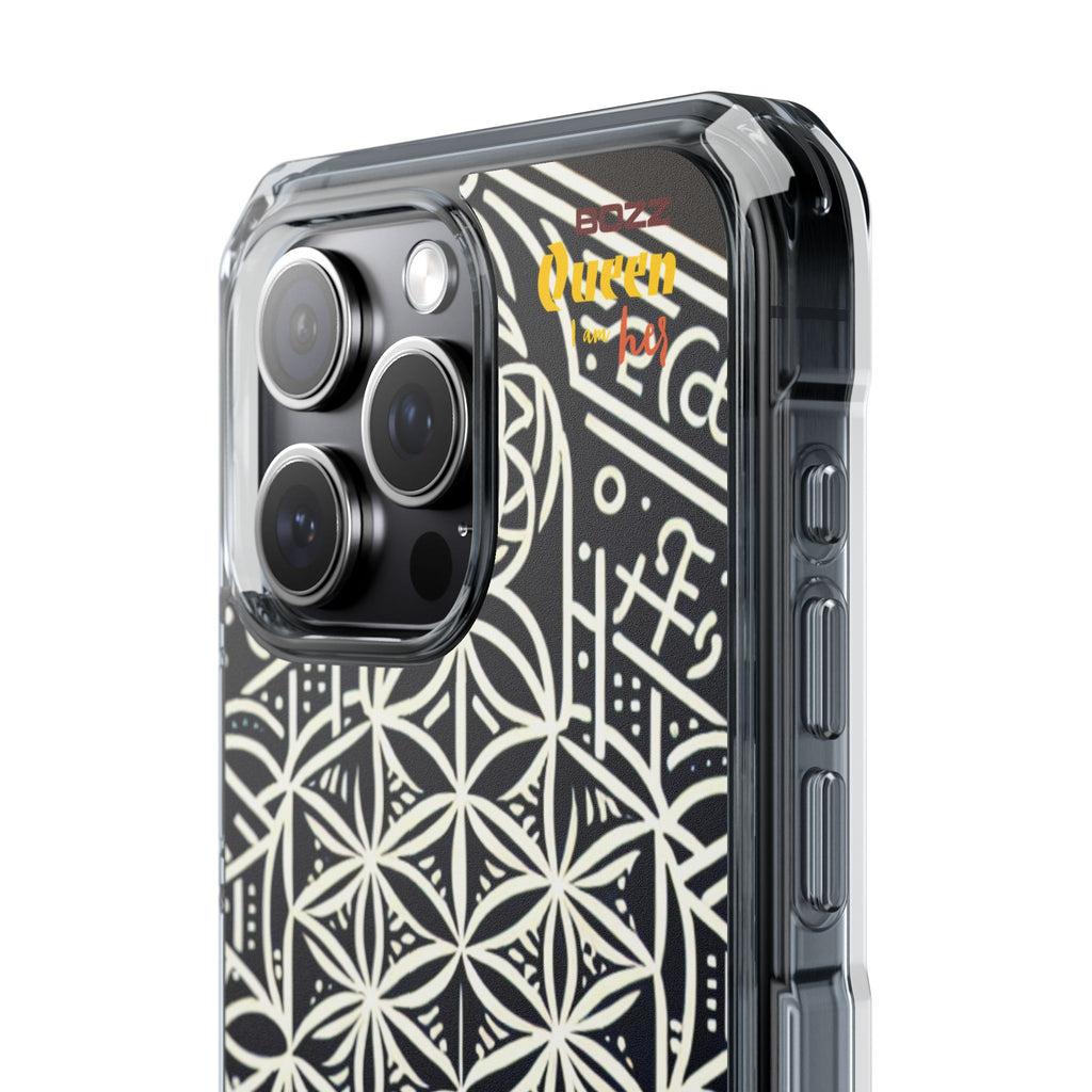 Magnetic Clear Impact Phone Cases with Geometric Design, Protective Cell Phone Covers, Unique Gift for Tech Lovers, Modern [...]