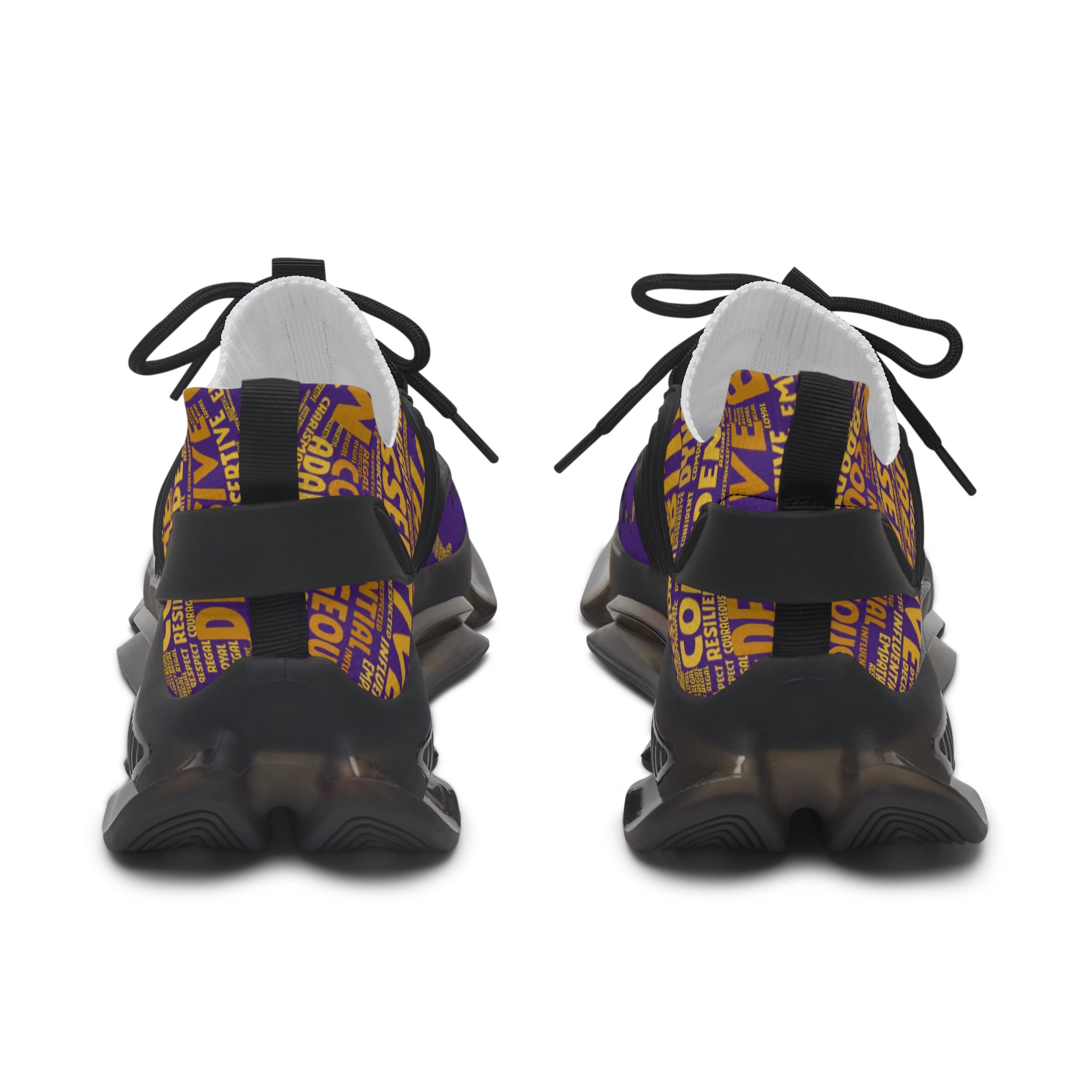 I AM Series Purple Women's Mesh Sneakers - Lightweight Athletic Shoes