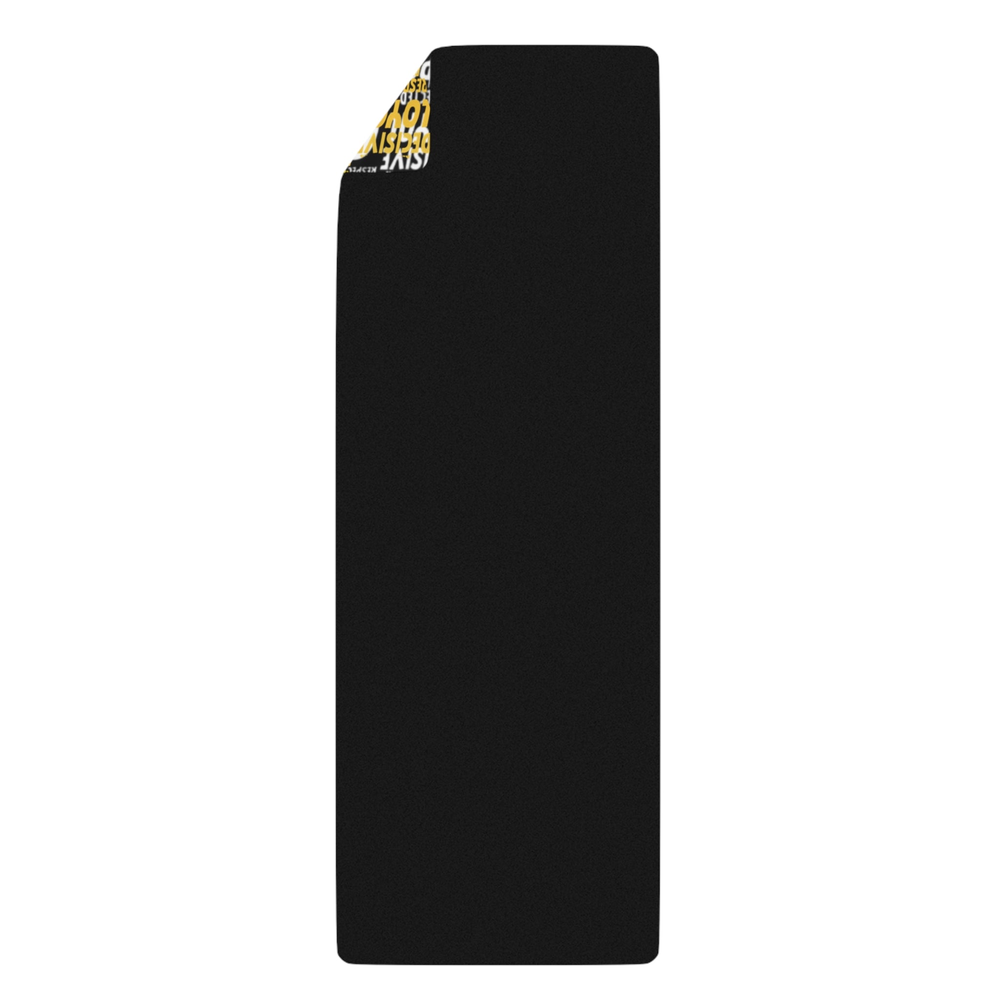 BOZZ QUEEN I AM Empowering Rubber Yoga Mat - Motivational Fitness & Mindfulness
