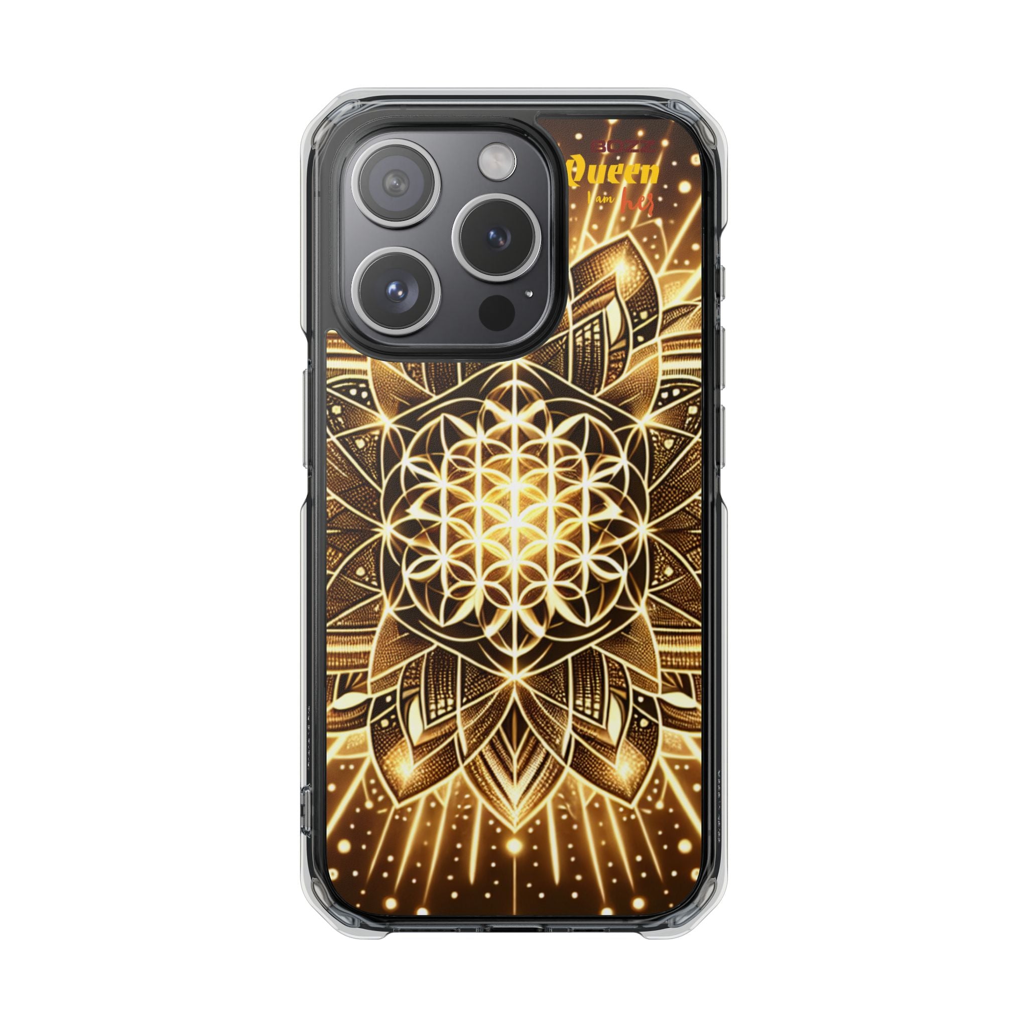 Magnetic Clear Impact Cases with Mandala Design | Unique Phone Protection, Gifts for Nature Lovers, Stylish Accessories, Phone Cases, [...]