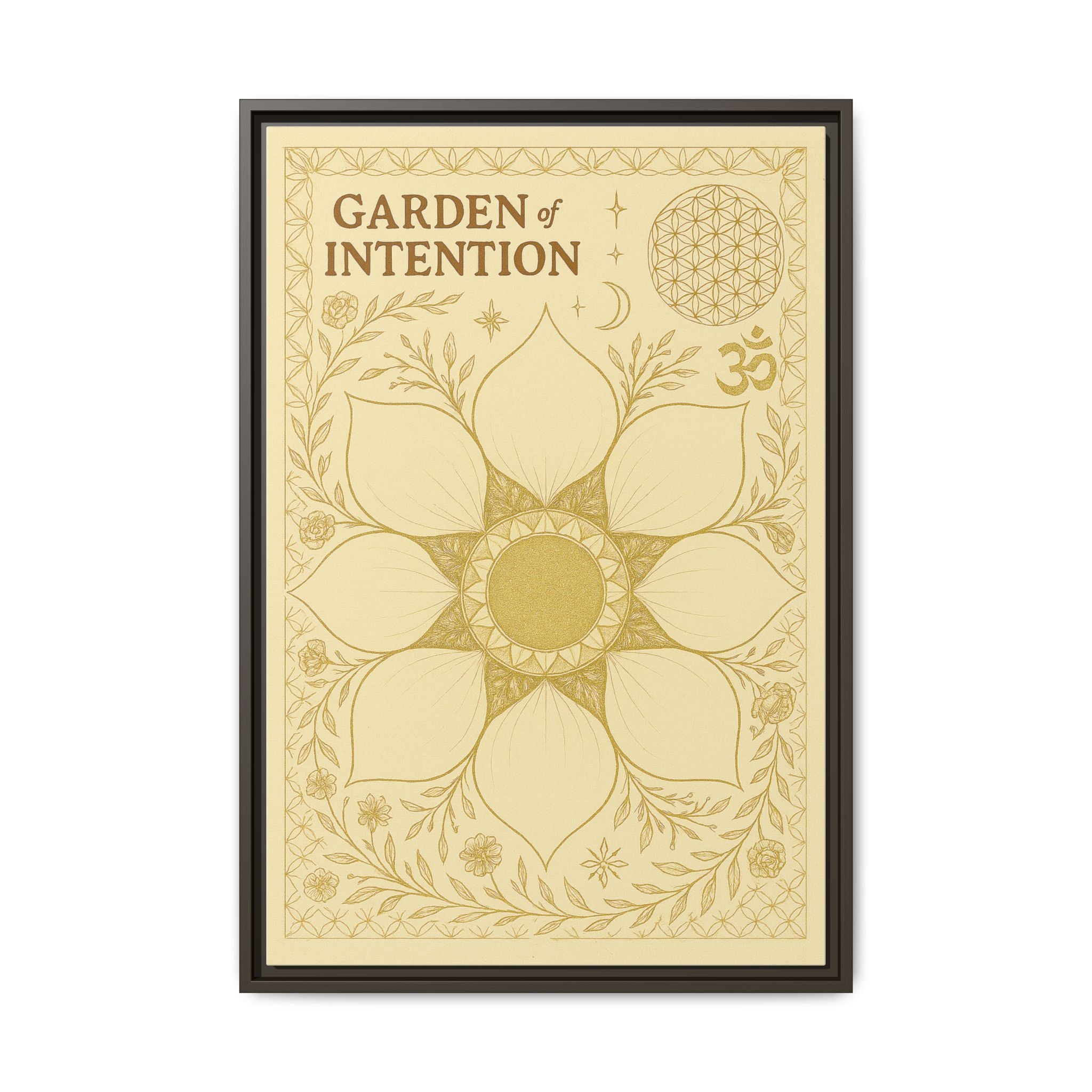 Matte Canvas, Framed (Multi-color)
