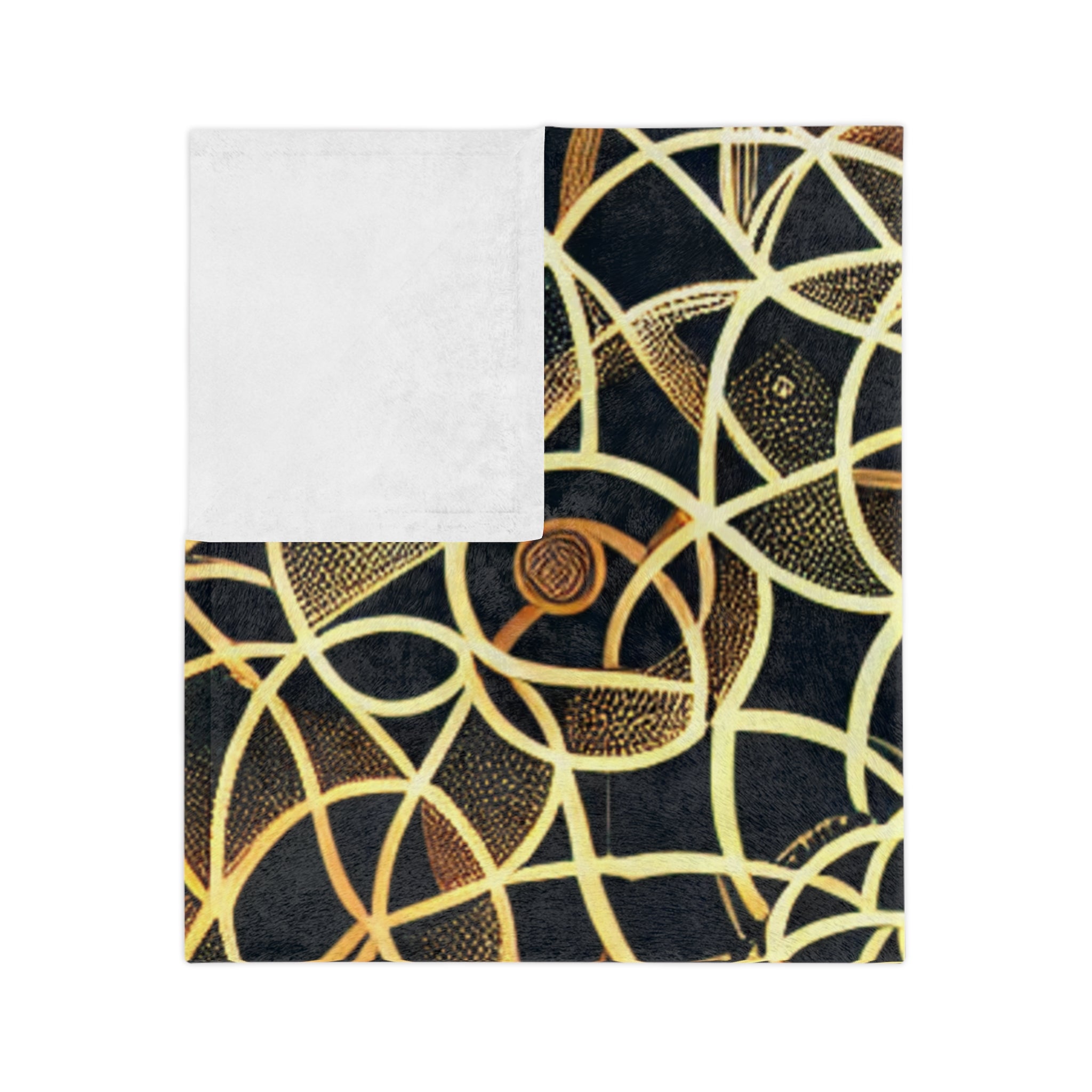 Bohemian Velvet Blanket from the Cosmos, Soft Microfiber Throw, Mindful Decor, Cozy Gift for Him/Her, Meditative Vibe, Home Warmth