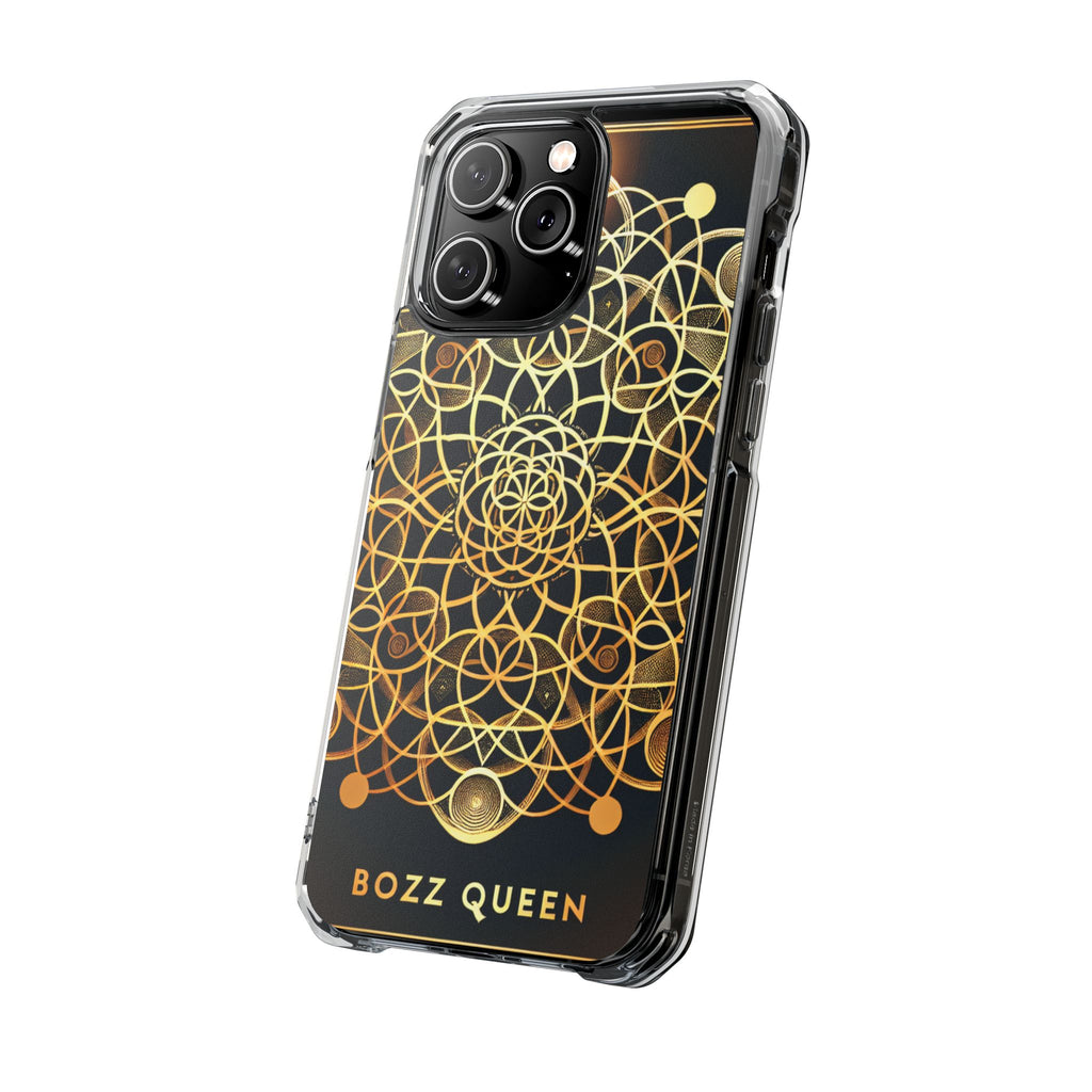 Bozz Queen Magnetic Clear Impact Case - Stylish, Protective Phone Case for Empowering Vibes, Gift for Her, Trendy Tech Accessories, [...]