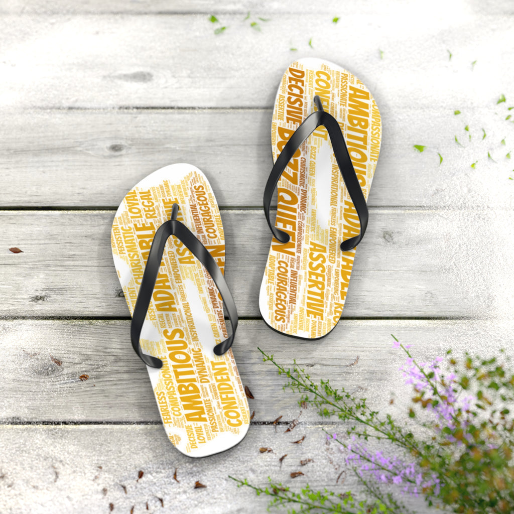 BOZZ QUEEN Origin Flip Flops - Premium Summer Footwear with Signature Design