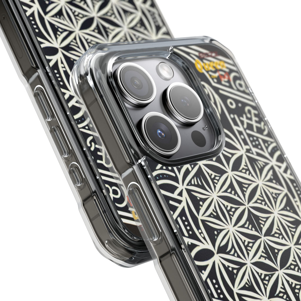 Magnetic Clear Impact Phone Cases with Geometric Design, Protective Cell Phone Covers, Unique Gift for Tech Lovers, Modern [...]