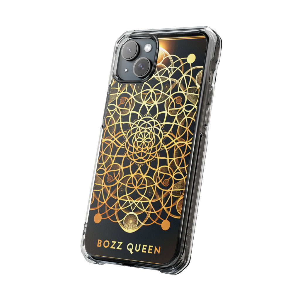Bozz Queen Magnetic Clear Impact Case - Stylish, Protective Phone Case for Empowering Vibes, Gift for Her, Trendy Tech Accessories, [...]