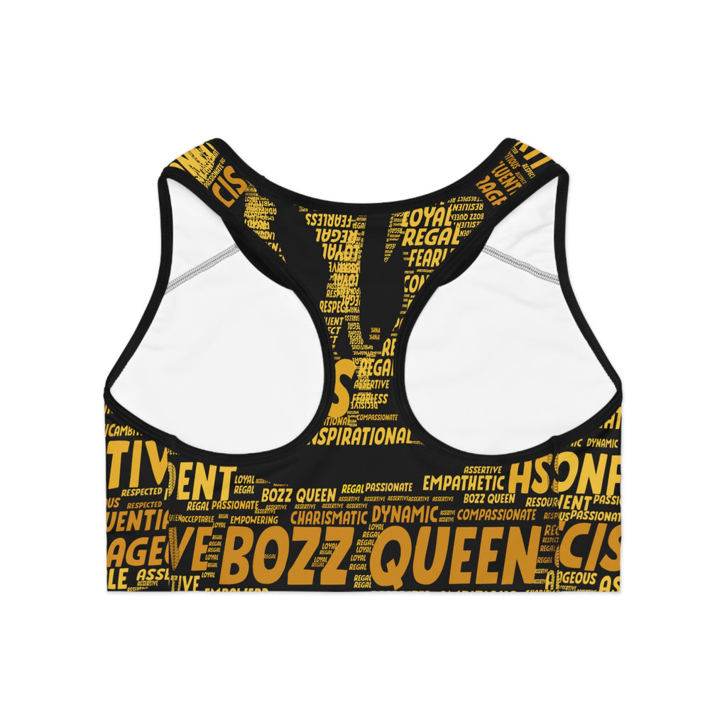 Copy of Empowered Words Sports Bra, Motivational Workout Top, Fitness Gear for Women, Ideal for Gym or Yoga, Inspiring Activewear