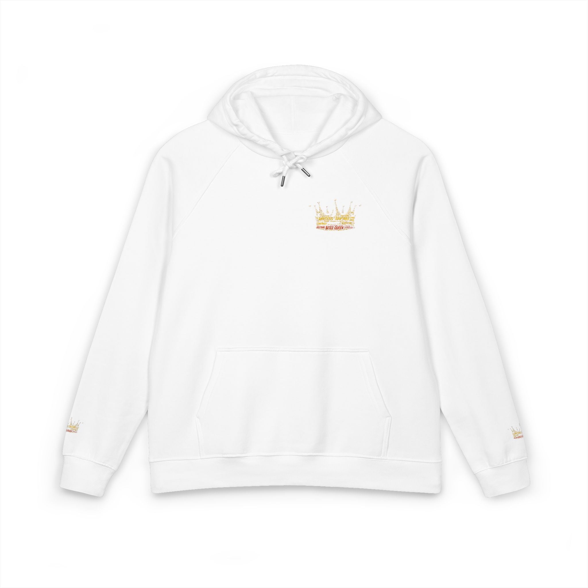 Unisex Eco Raglan Hoodie (Embroidery)