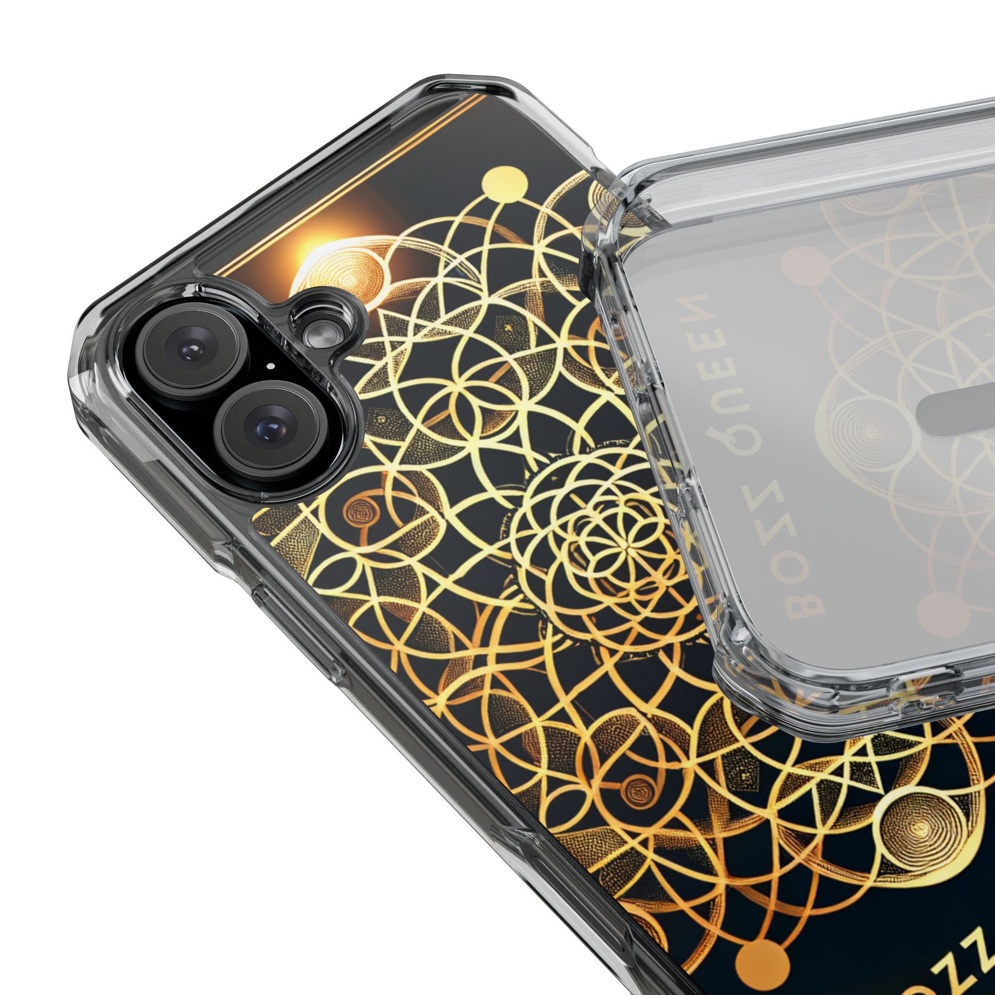 Bozz Queen Magnetic Clear Impact Case - Stylish, Protective Phone Case for Empowering Vibes, Gift for Her, Trendy Tech Accessories, [...]