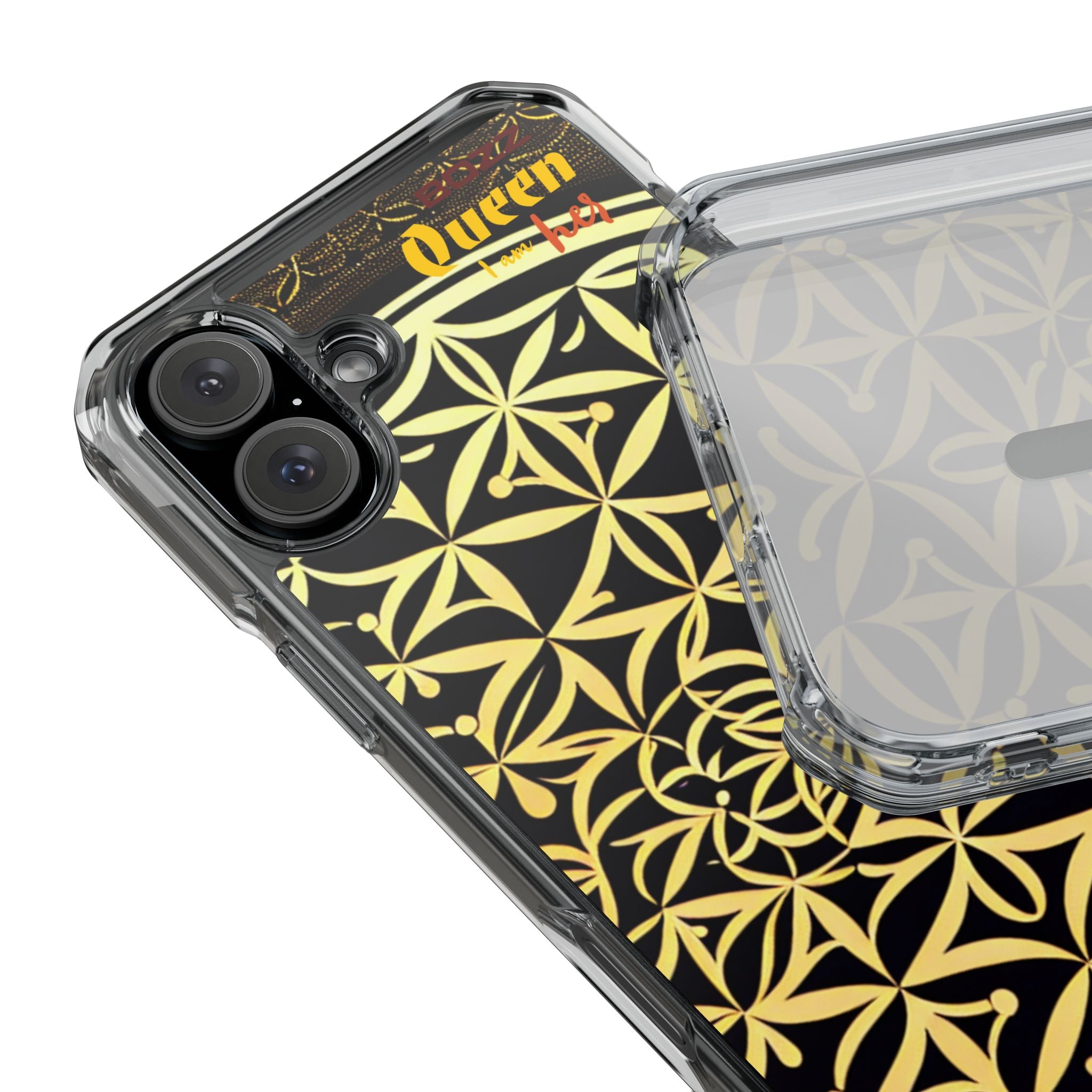 Elegant Floral iPhone Case, Stylish Mobile Cover, Gift for Her, Clear Impact Case, Personalized Phone Accessory, Trendy Tech Style