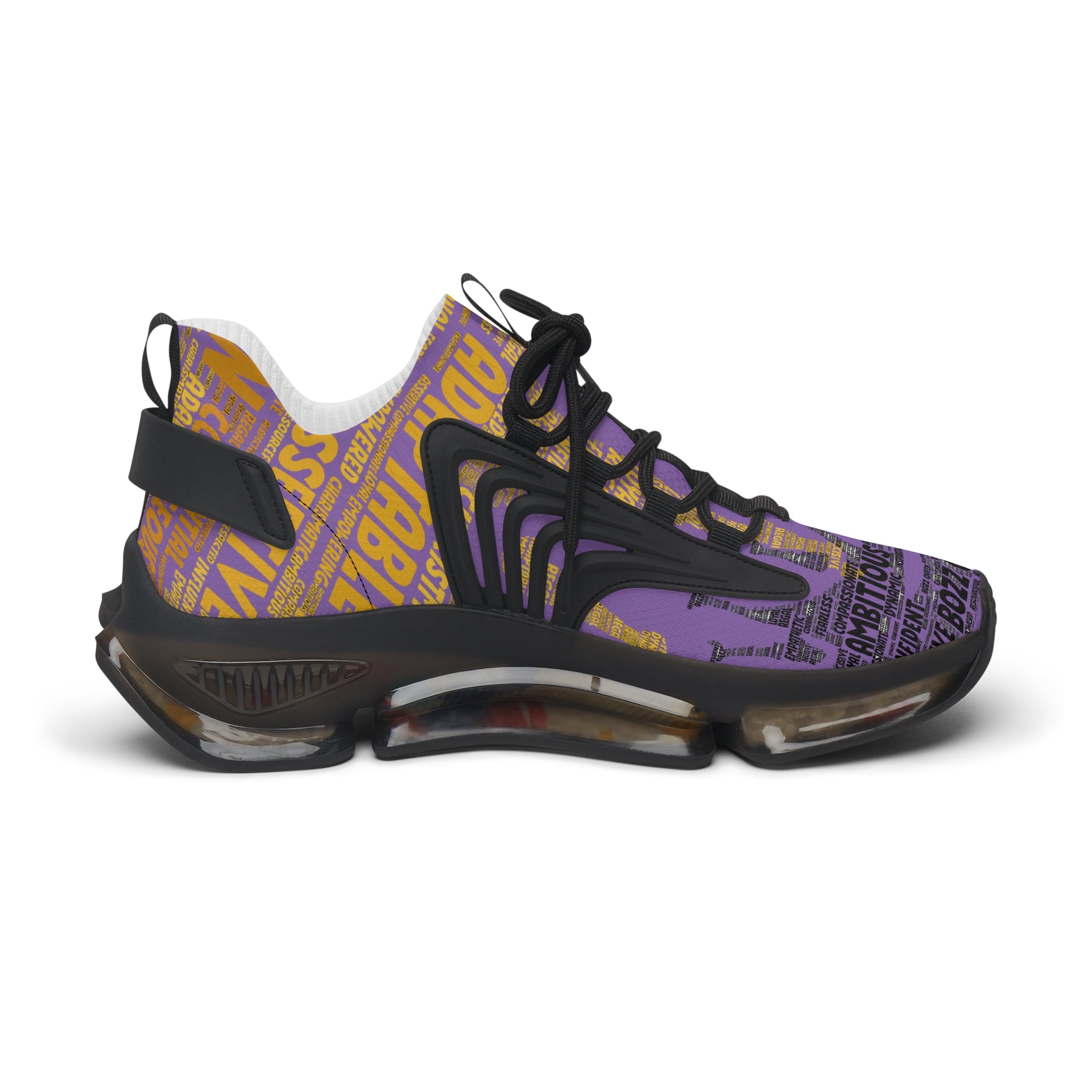 I AM Series Women's Mesh Sneakers - Light Purple Lightweight Athletic Shoes