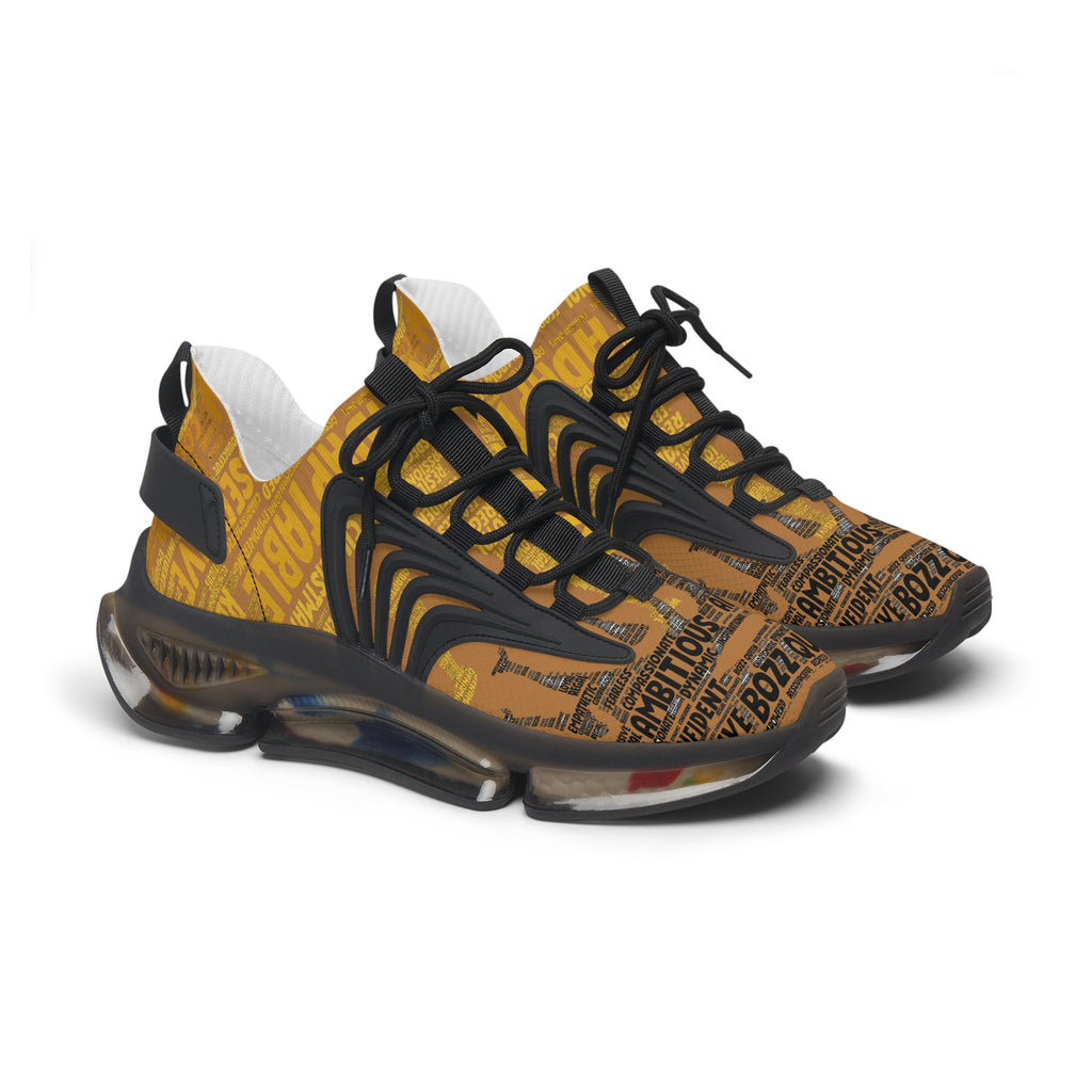 I AM Series Women's Mesh Sneakers - Light Orange Lightweight Athletic Shoes