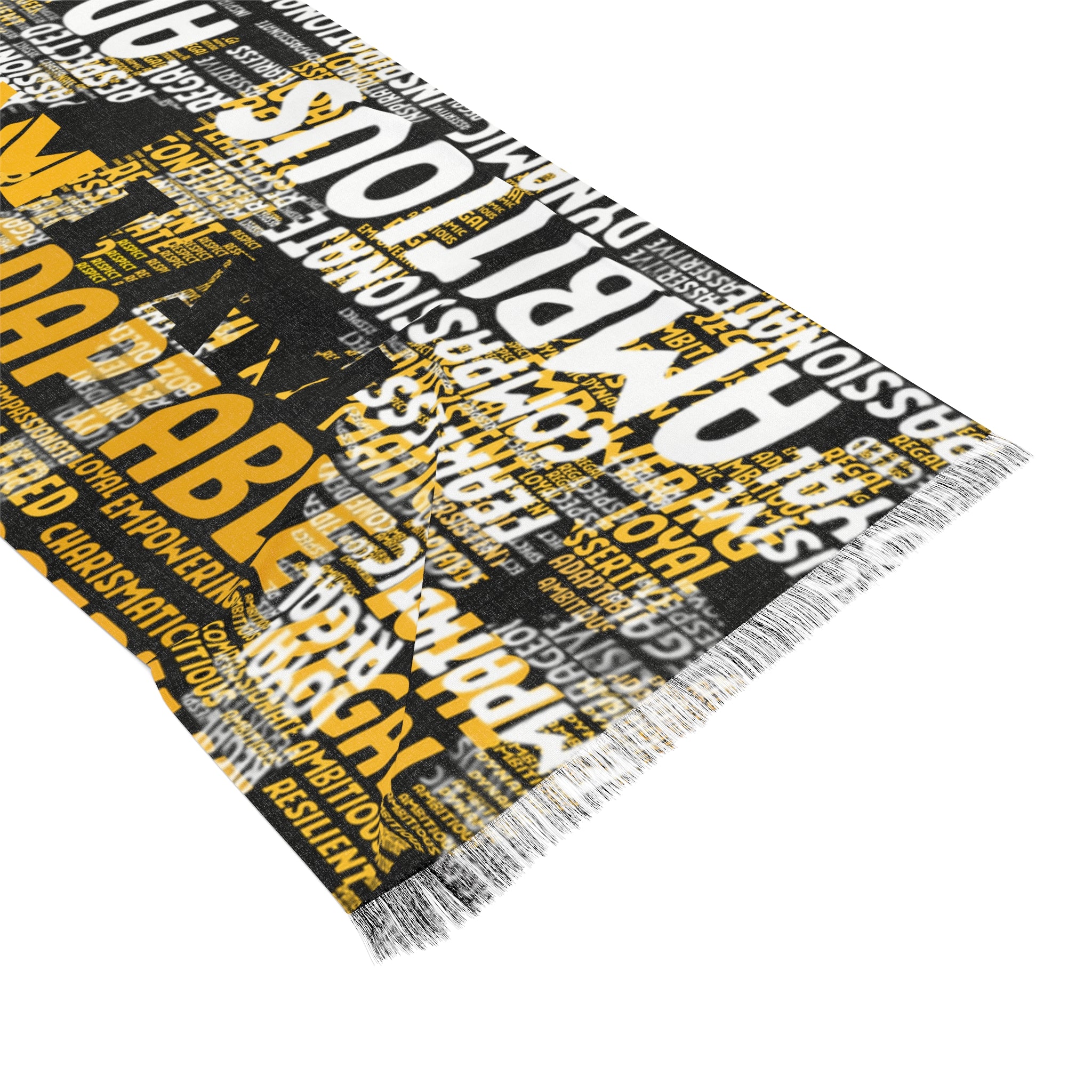 I AM Series Inspirational Light Scarf - Motivational Fashion Accessory for Empowered Women