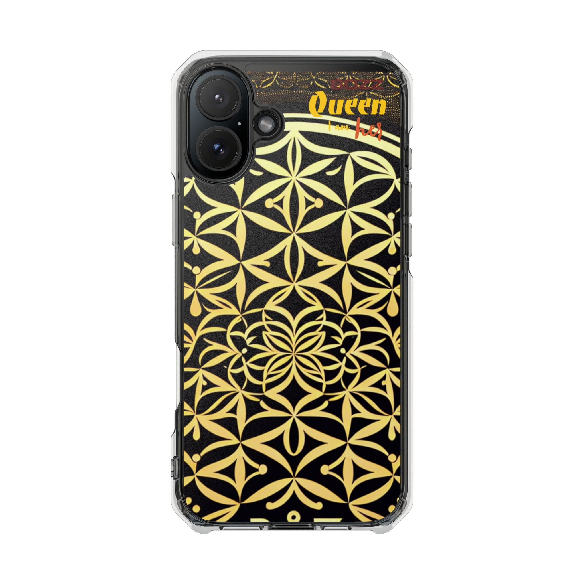 Elegant Floral iPhone Case, Stylish Mobile Cover, Gift for Her, Clear Impact Case, Personalized Phone Accessory, Trendy Tech Style