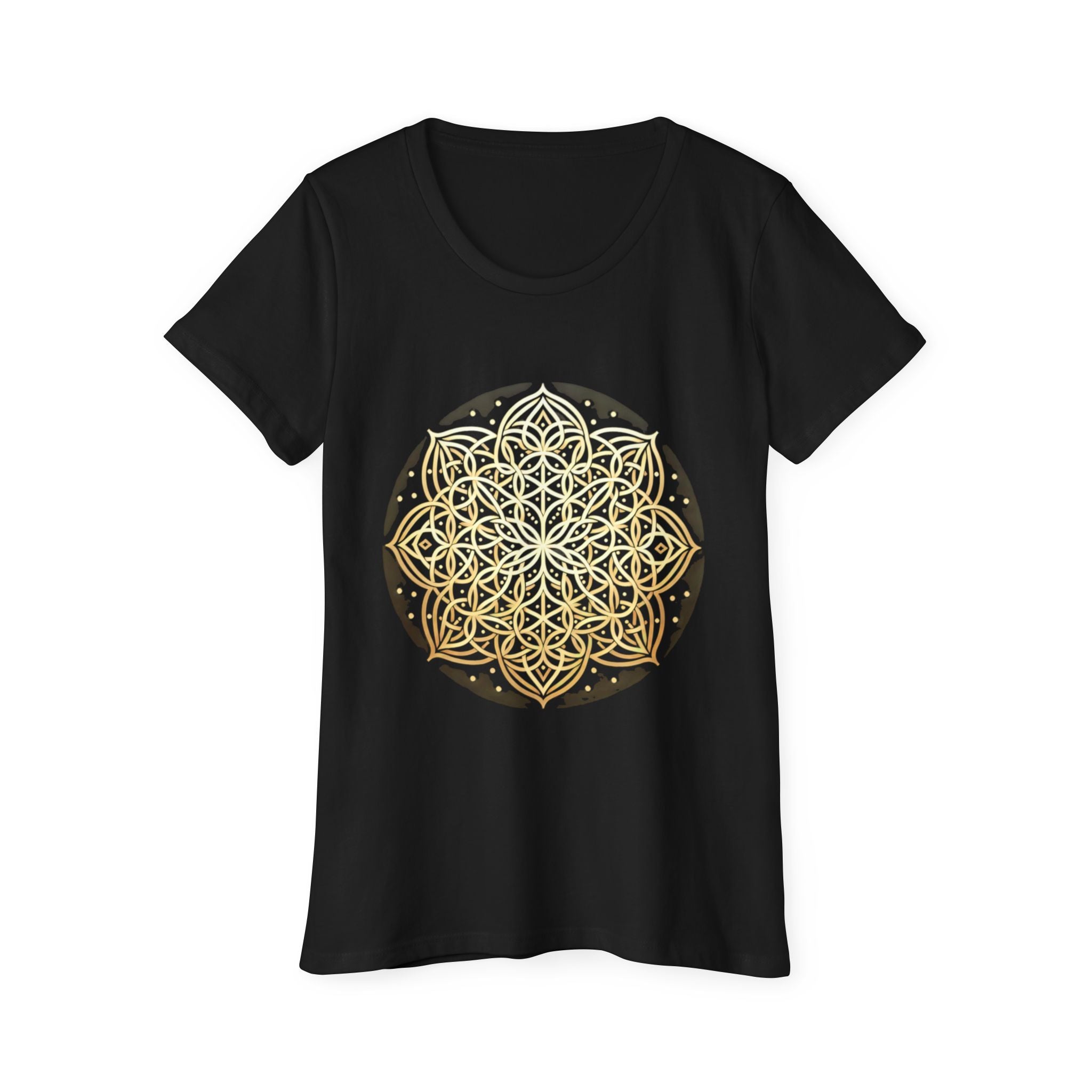 Bozz Queen Mandala Graphic Tee - Women's Organic Cotton T-Shirt