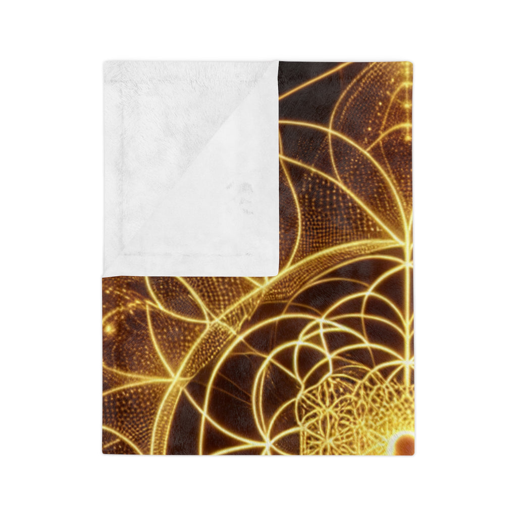 Meditation Goddess Microfiber Blanket | Cozy Spiritual Decor, Mindfulness Gift, Yoga Accessories, Home Comfort, Zen Atmosphere