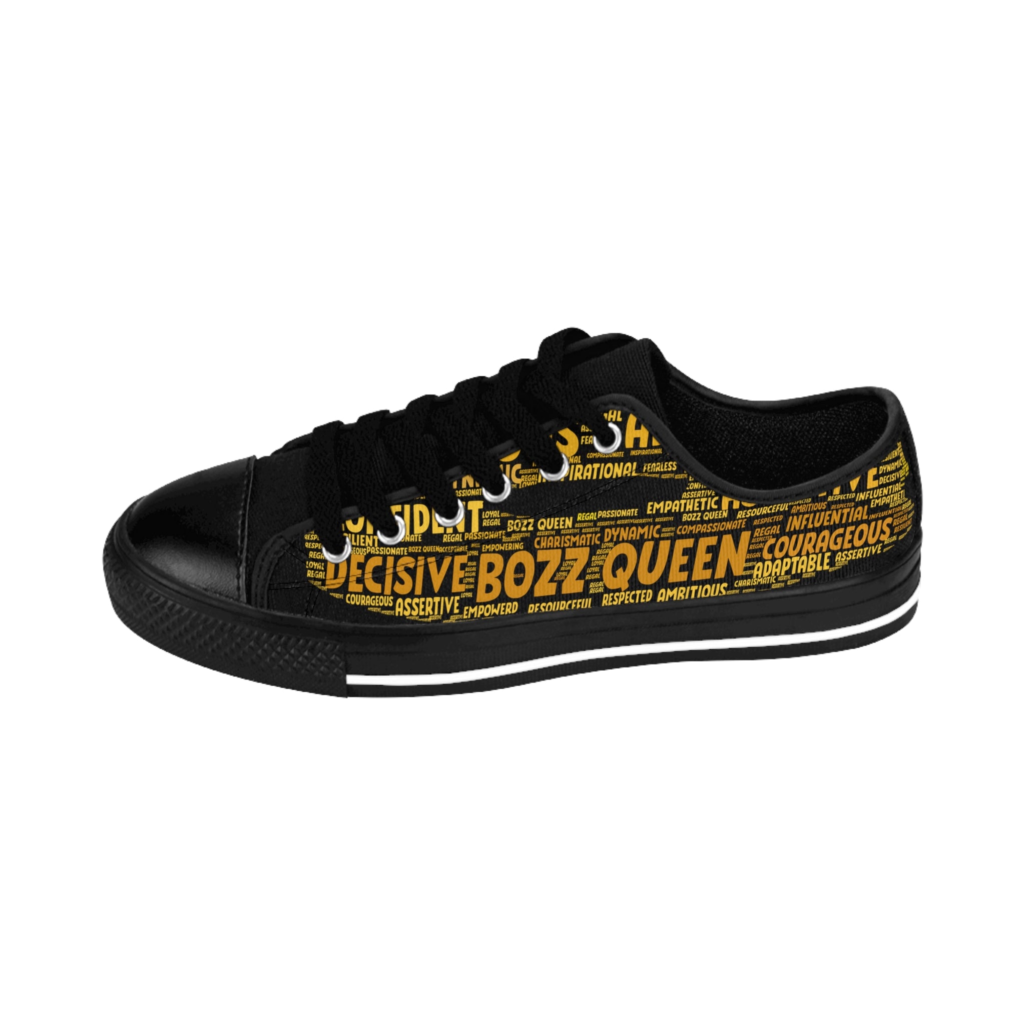 Empowering Women's Sneakers - BOZZ QUEEN Design for Confident Women