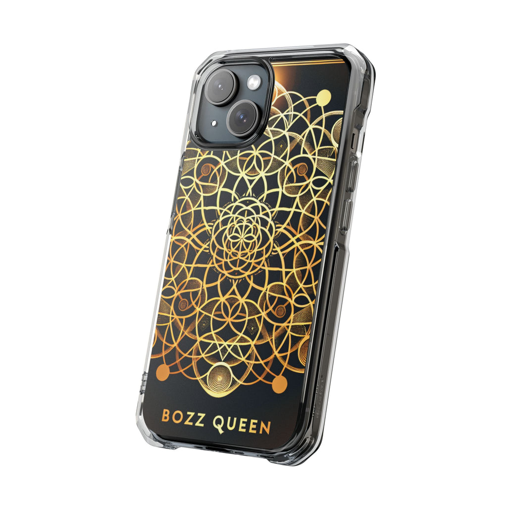 Bozz Queen Magnetic Clear Impact Case - Stylish, Protective Phone Case for Empowering Vibes, Gift for Her, Trendy Tech Accessories, [...]