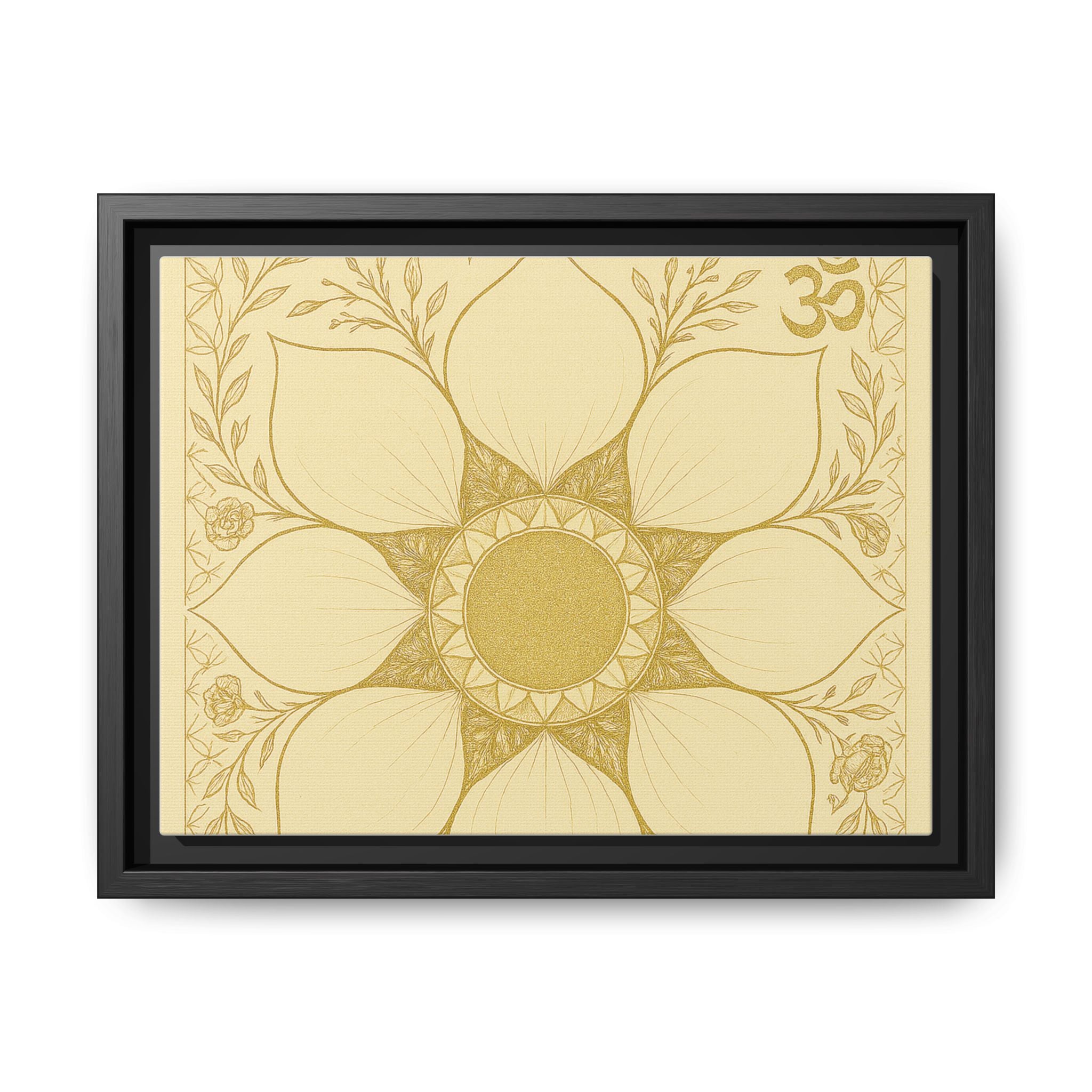 Matte Canvas, Framed (Multi-color)