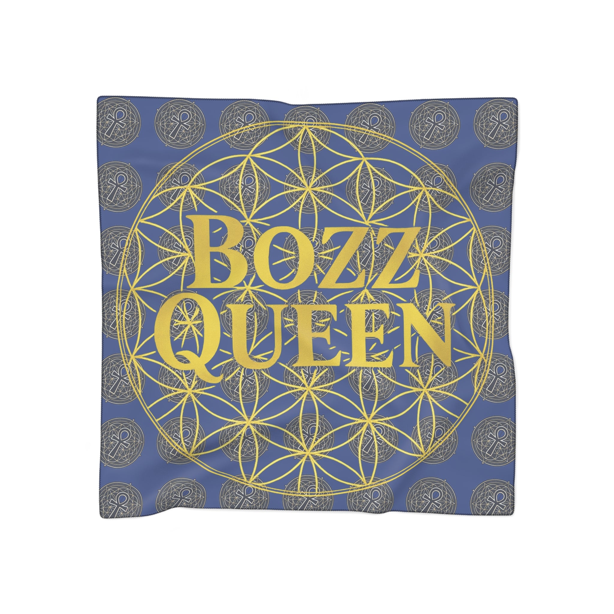 Bozz Queen Poly Scarf - Vibrant Fashion Accessory for Bold Women
