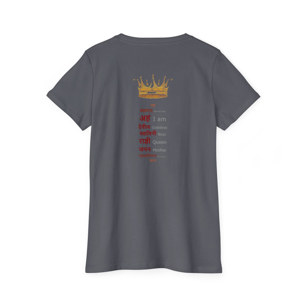 Bozz Queen Mandala Graphic Tee - Women's Organic Cotton T-Shirt