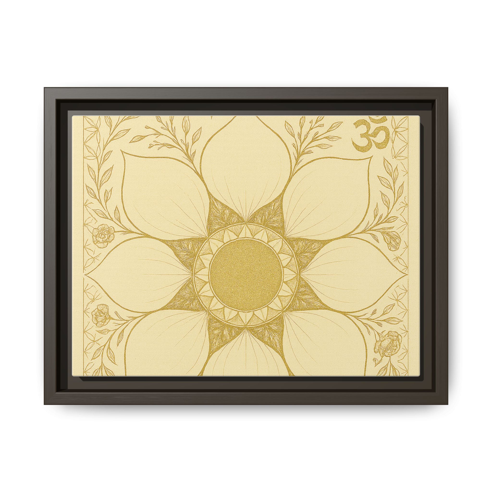 Matte Canvas, Framed (Multi-color)