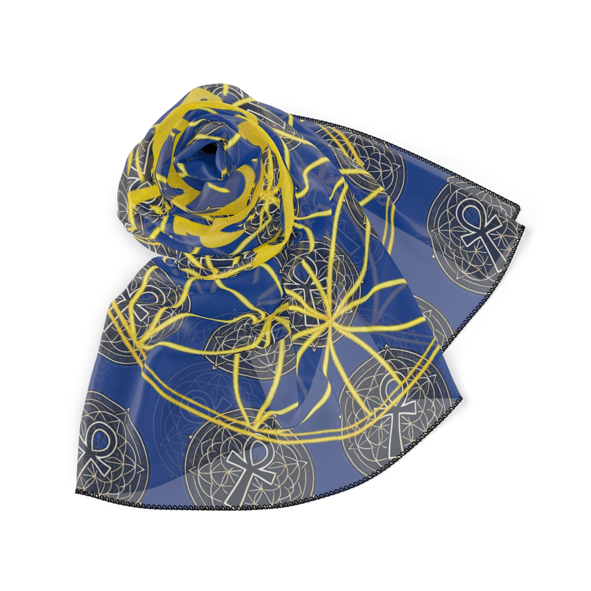 Bozz Queen Poly Scarf - Vibrant Fashion Accessory for Bold Women
