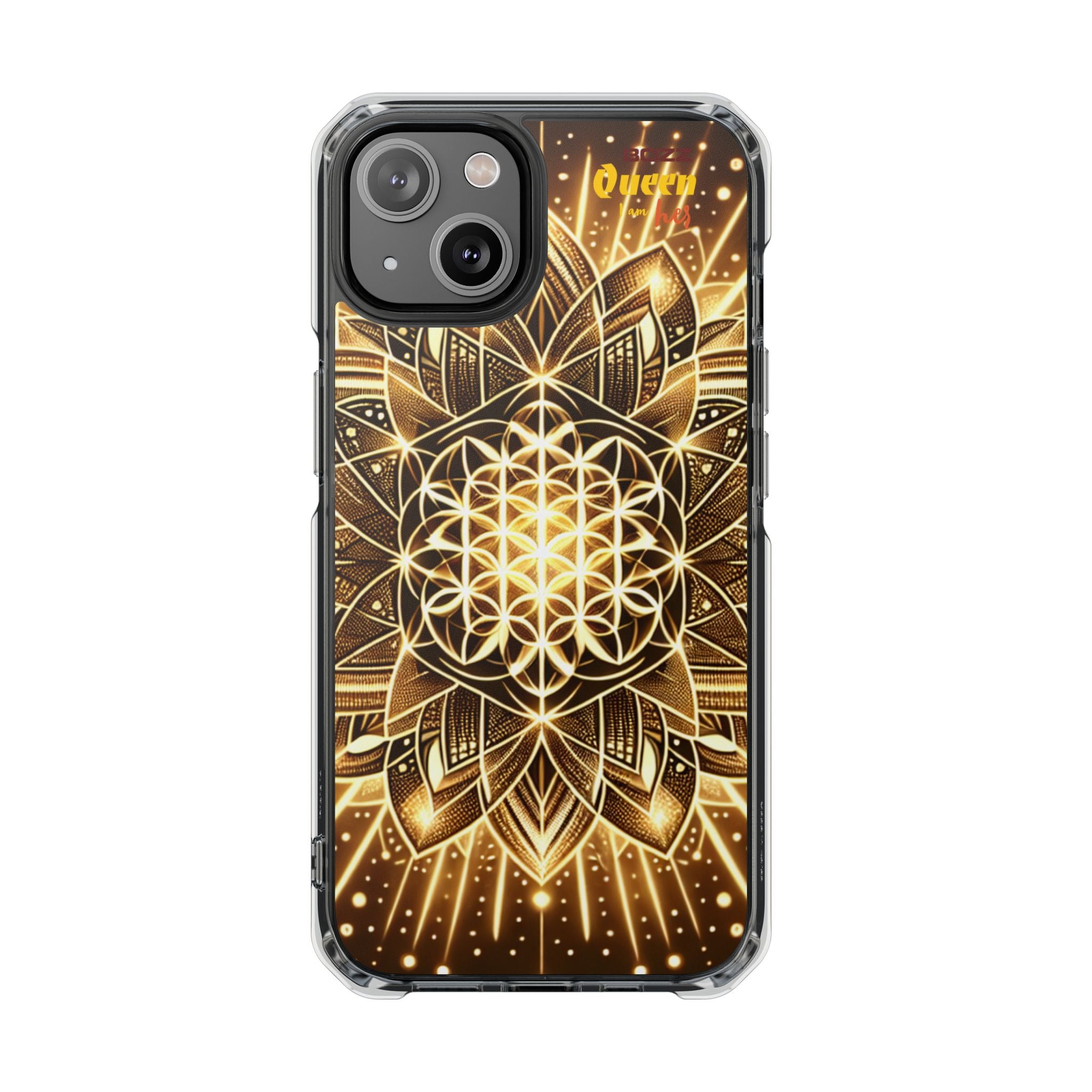 Magnetic Clear Impact Cases with Mandala Design | Unique Phone Protection, Gifts for Nature Lovers, Stylish Accessories, Phone Cases, [...]