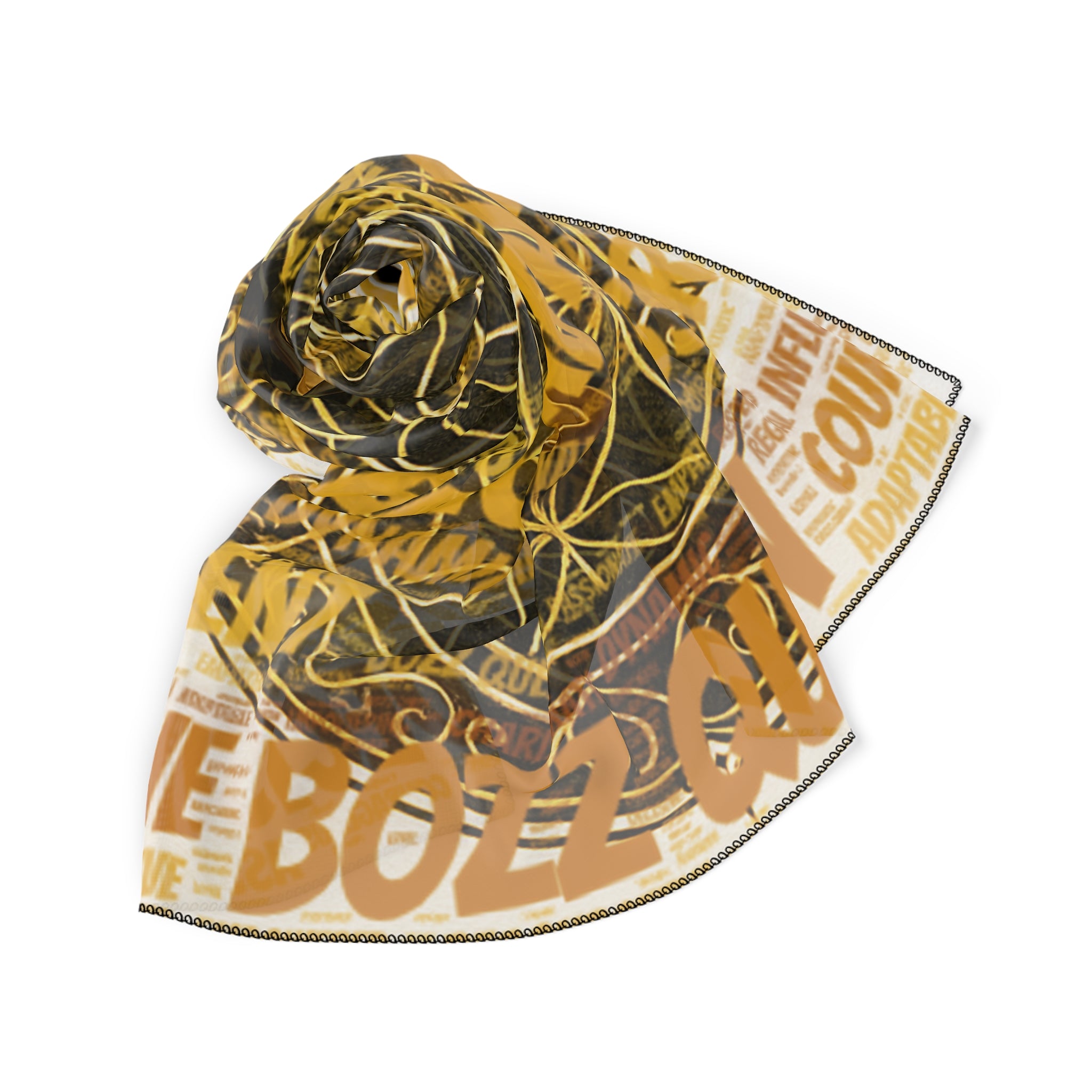 Sacred Geometry Scarf - Flower of Life Spiritual Accessory