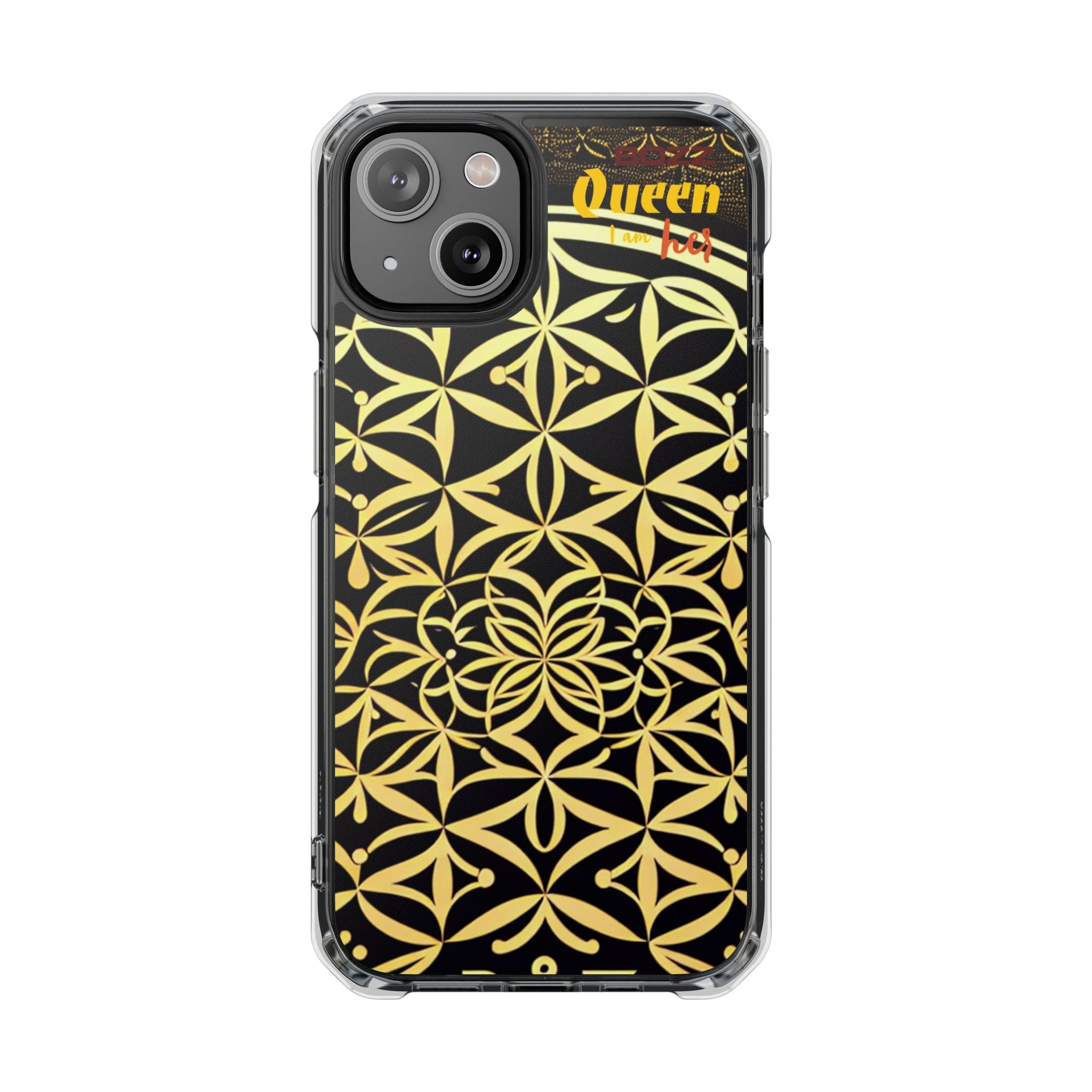 Elegant Floral iPhone Case, Stylish Mobile Cover, Gift for Her, Clear Impact Case, Personalized Phone Accessory, Trendy Tech Style