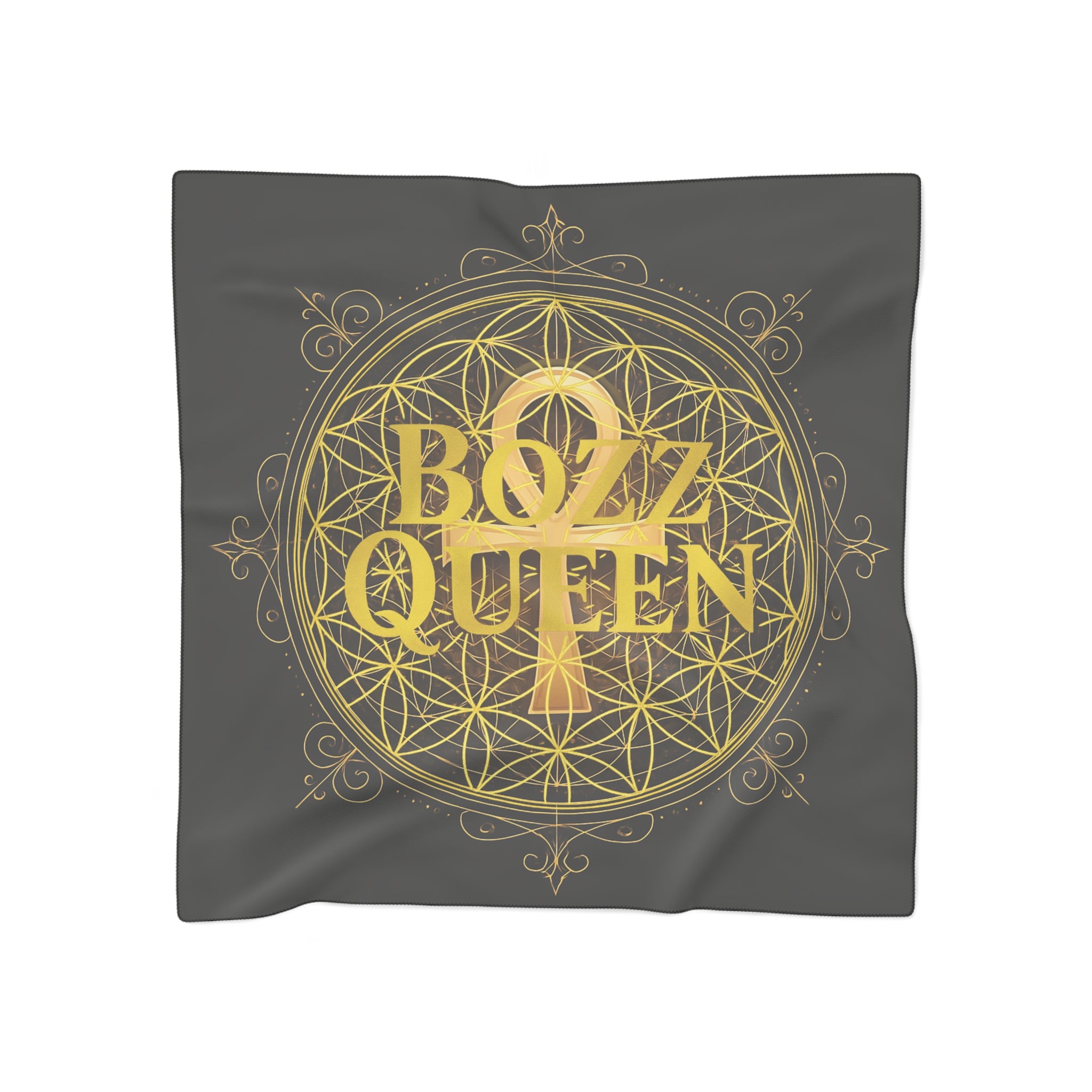 Bozz Queen Poly Scarf - Elegant Fashion Accessory for Spiritual Queens