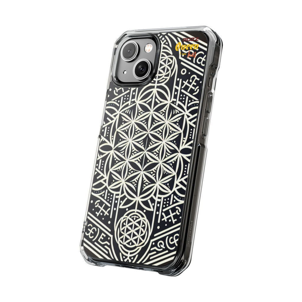 Magnetic Clear Impact Phone Cases with Geometric Design, Protective Cell Phone Covers, Unique Gift for Tech Lovers, Modern [...]