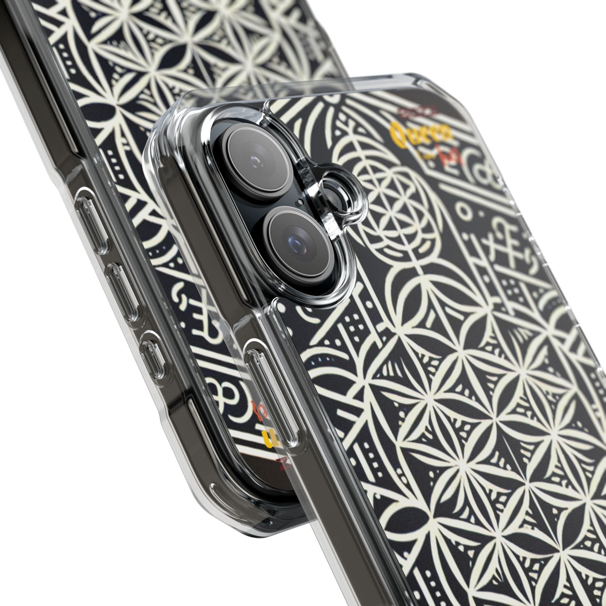 Magnetic Clear Impact Phone Cases with Geometric Design, Protective Cell Phone Covers, Unique Gift for Tech Lovers, Modern [...]